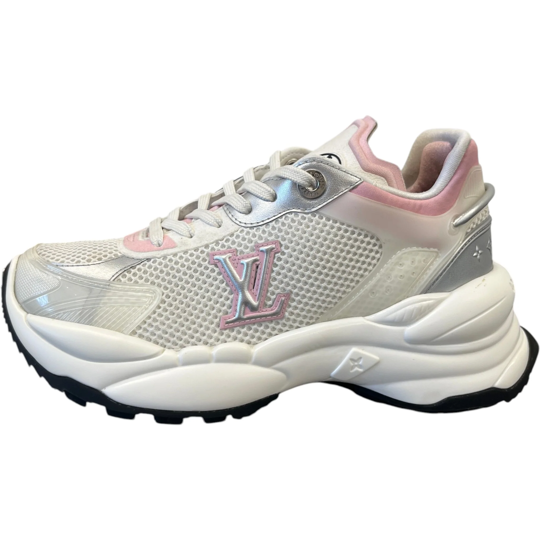 Women's Run 55 Low Trainers Pink Size EU 35 / UK 2 - Image 5