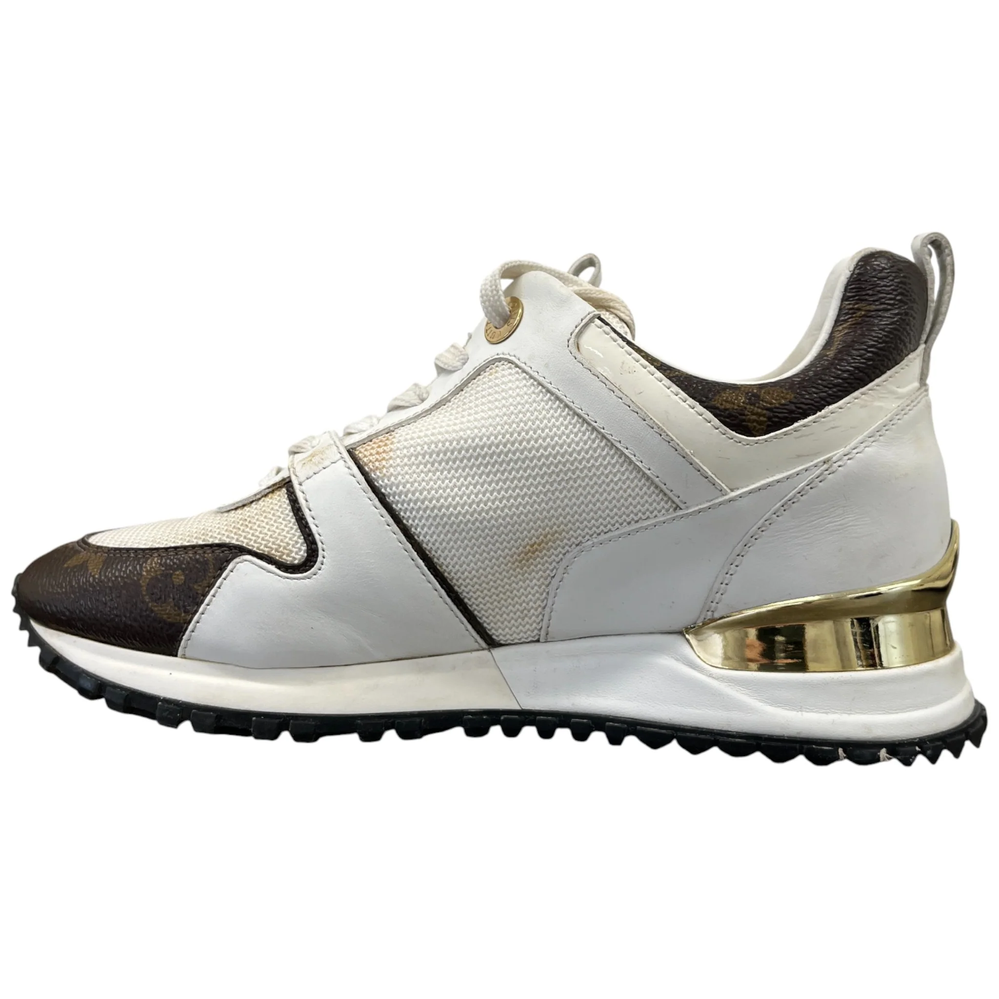 Women's Run Away Low Trainers White Size EU 34 / UK 1 - Image 2