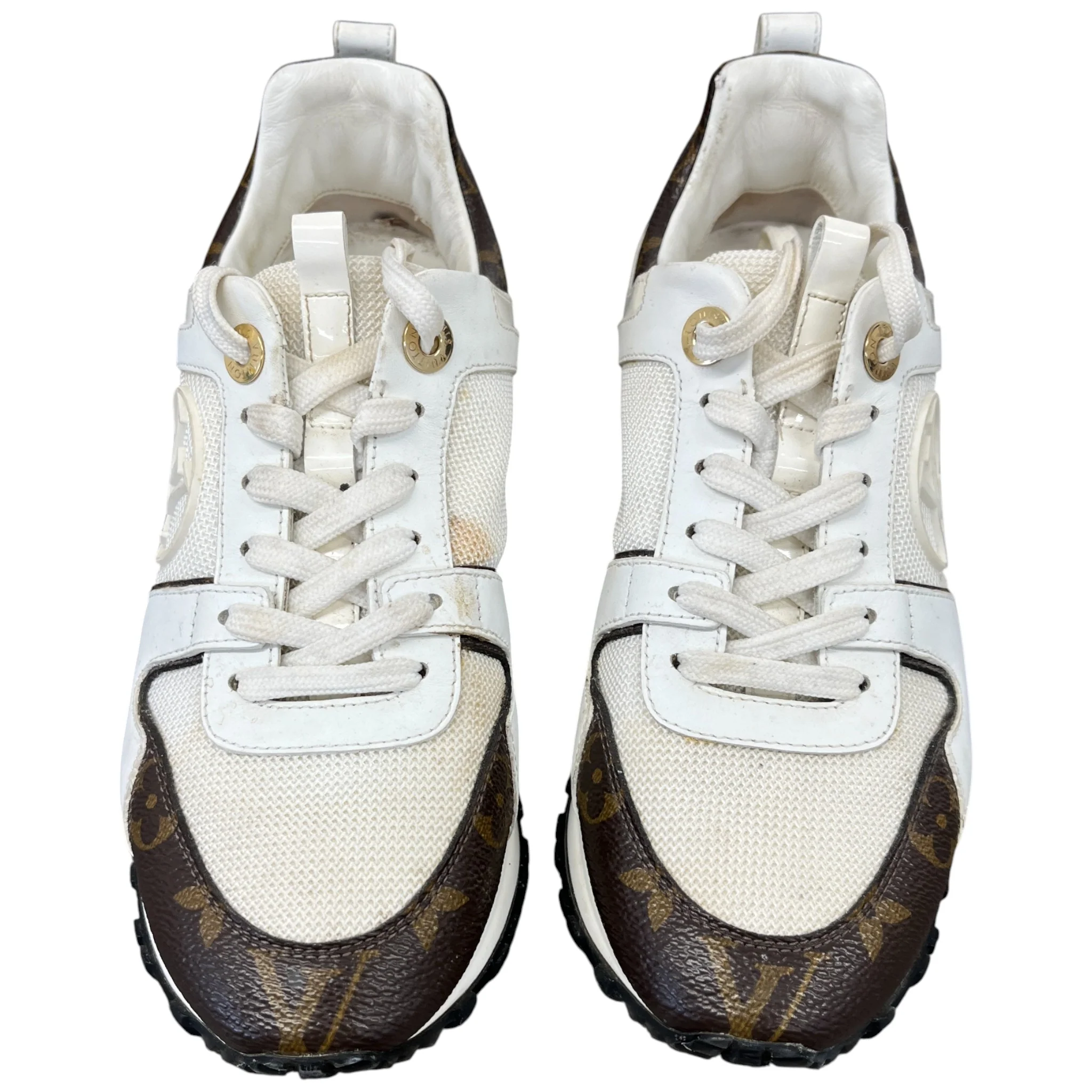 Women's Run Away Low Trainers White Size EU 34 / UK 1 - Image 6