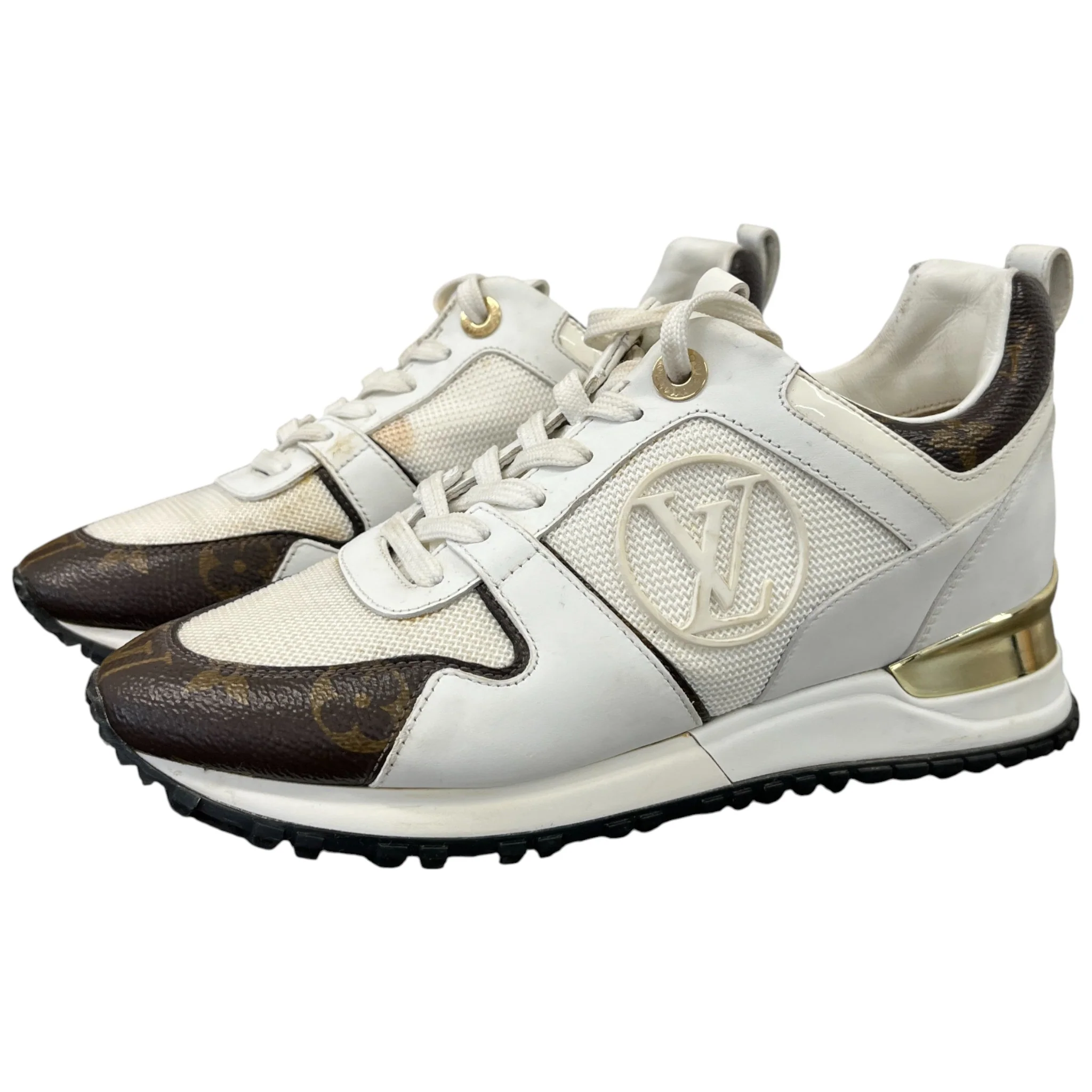 Women's Run Away Low Trainers White Size EU 34 / UK 1 - Image 8