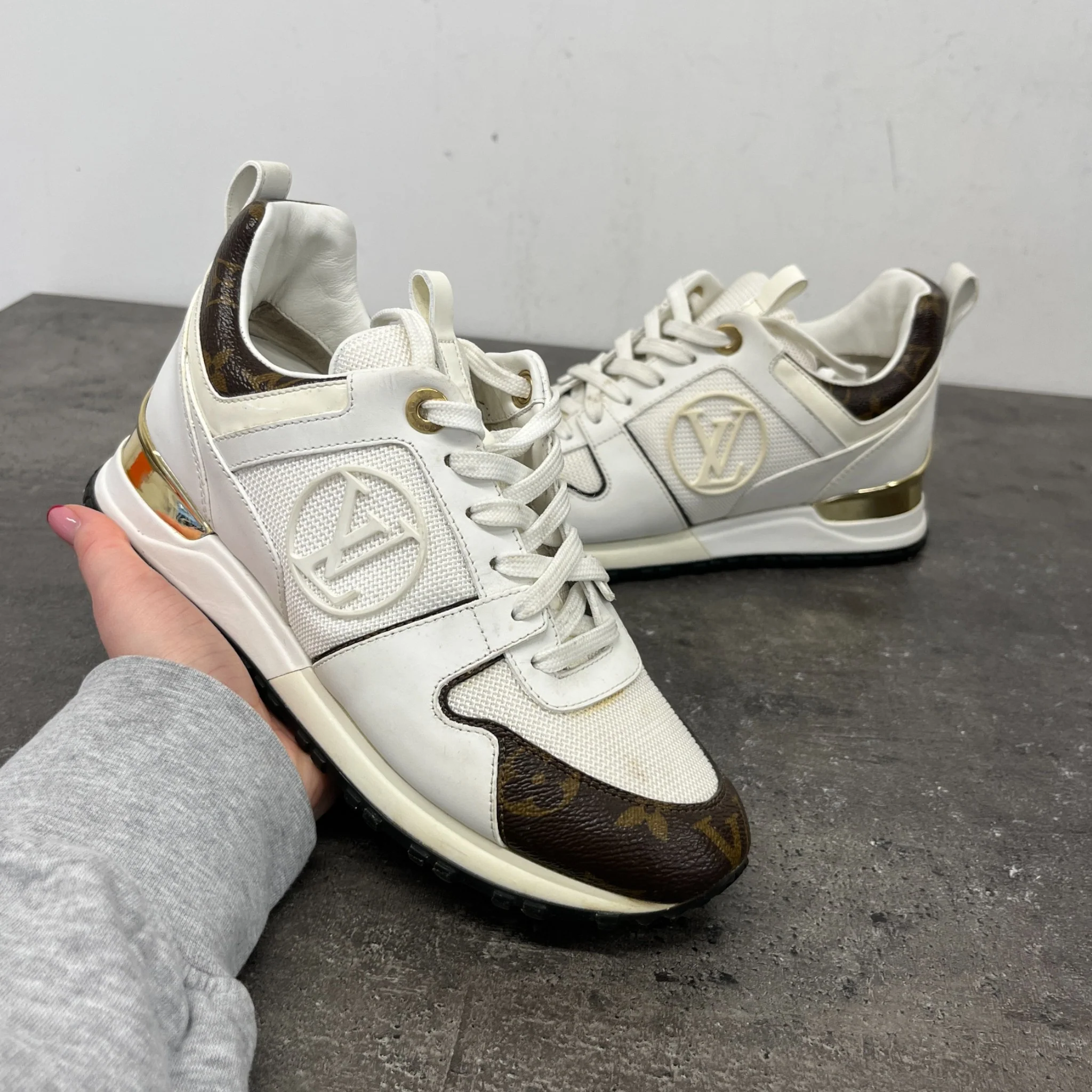Women's Run Away Low Trainers White Size EU 35 / UK 2 - Image 12
