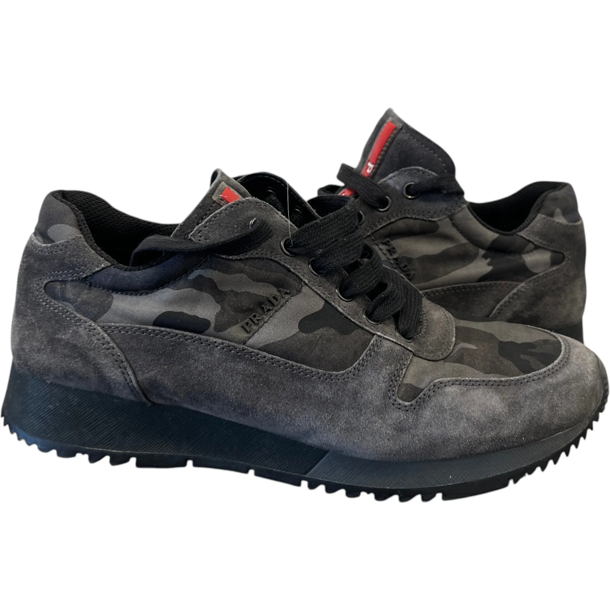 Women's Runner Camo Low Trainers Black Size EU 35.5 / UK 2.5 - Image 3