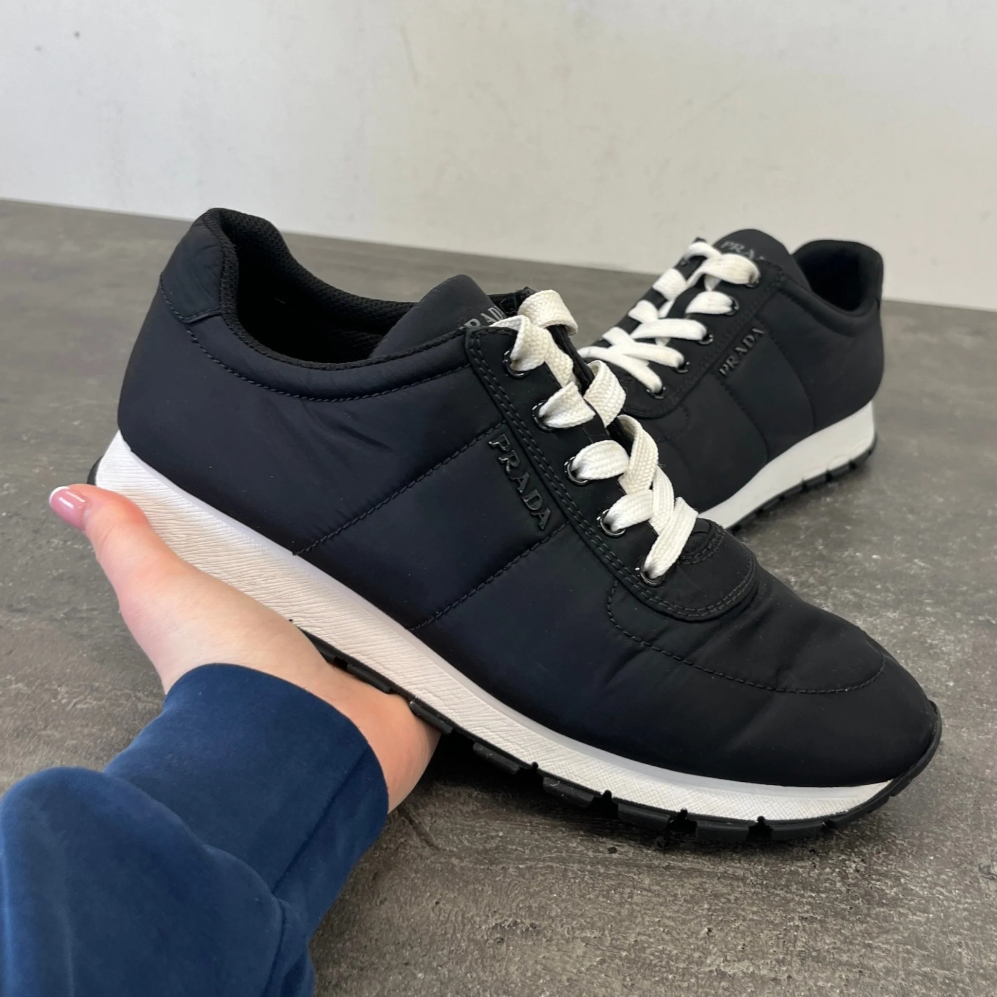 Women's Runner Low Trainers Black Size EU 39 / UK 6 - Image 13