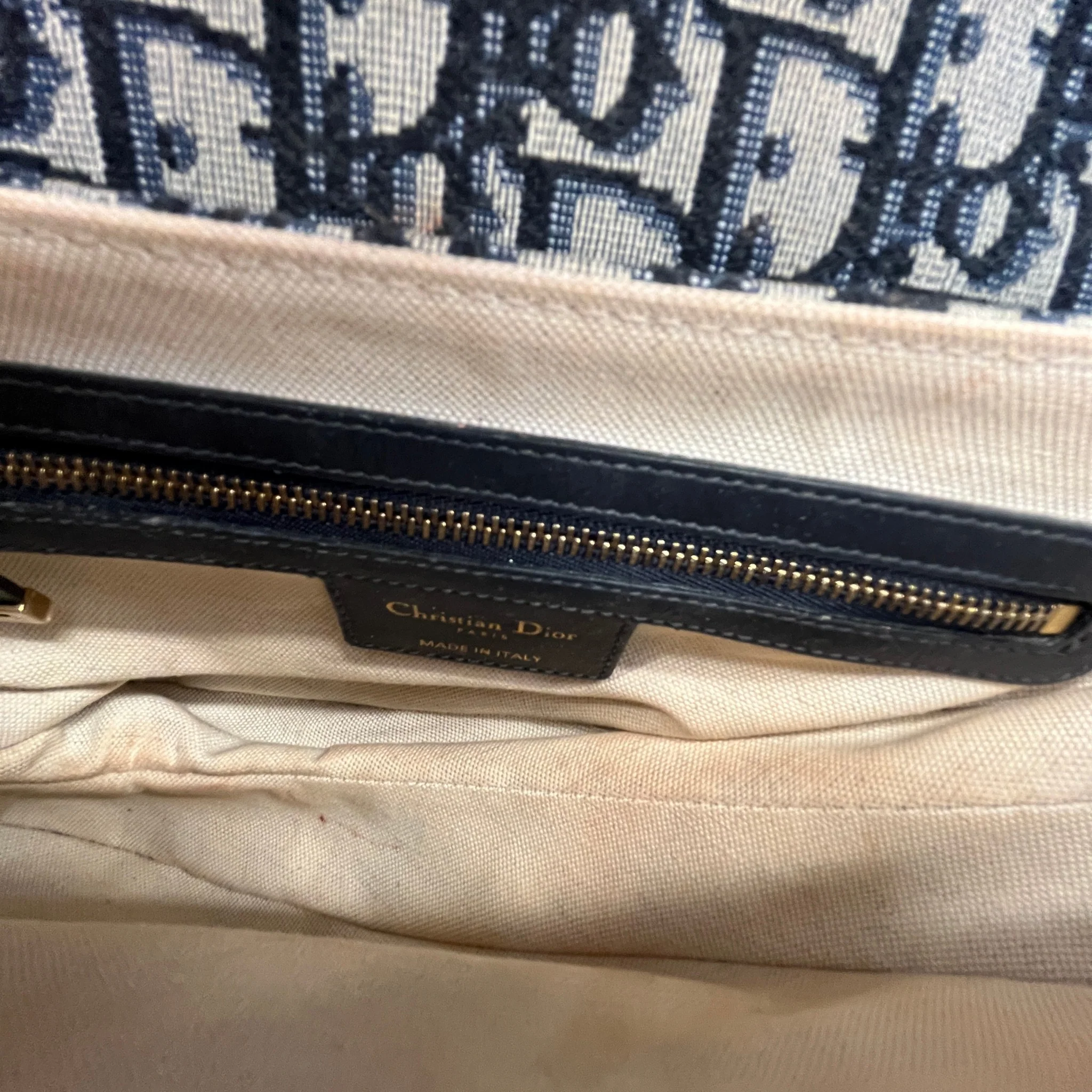 Women's Saddle Bag Navy - Image 10