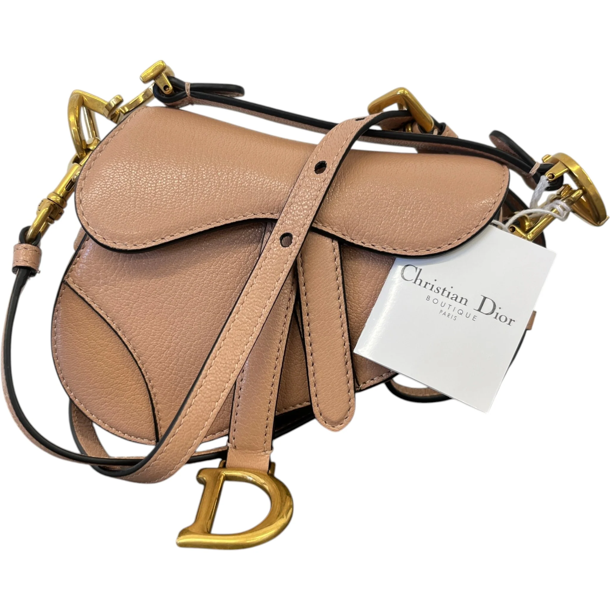 Women's Saddle Micro Bag Bag Nude