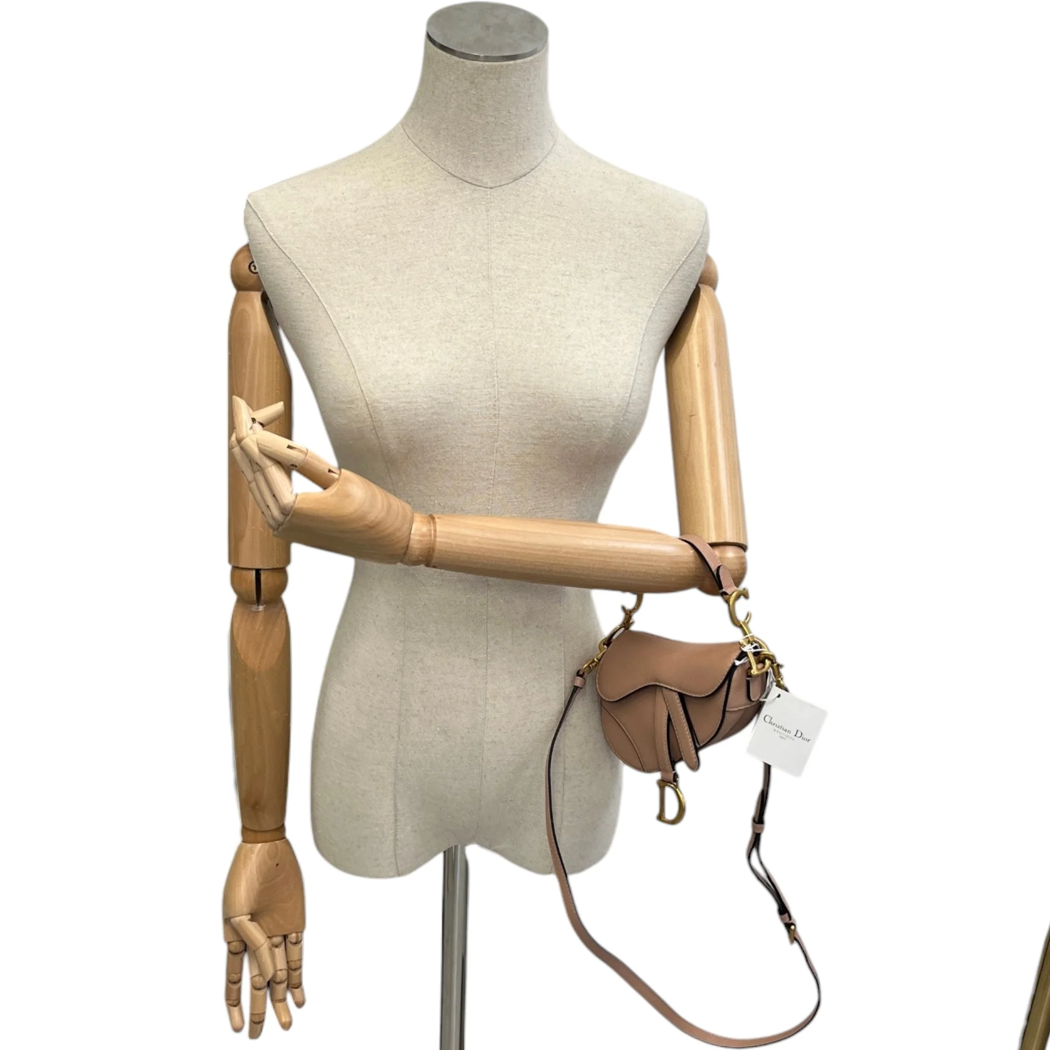 Women's Saddle Micro Bag Bag Nude - Image 2