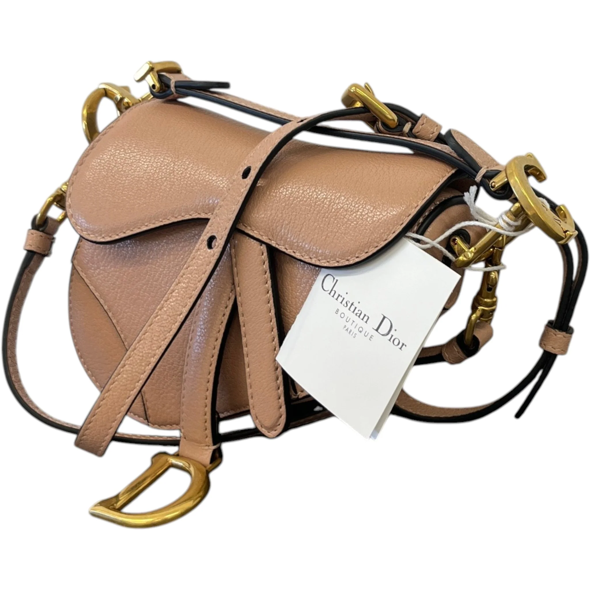 Women's Saddle Micro Bag Bag Nude - Image 5