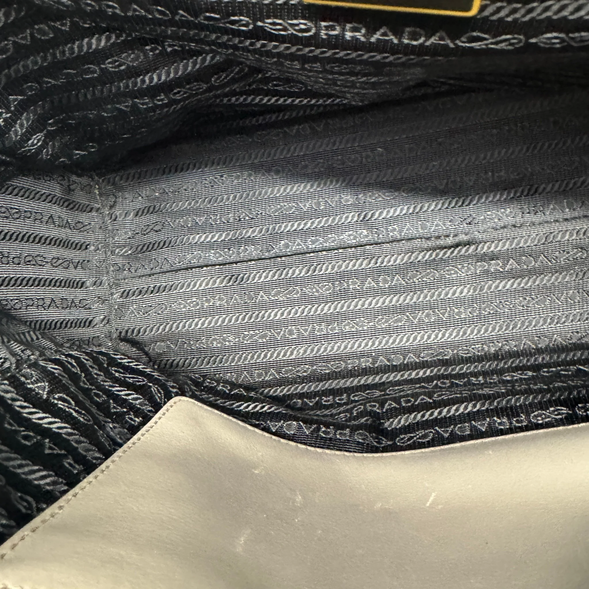 Women's Saffiano Bag Grey - Image 10