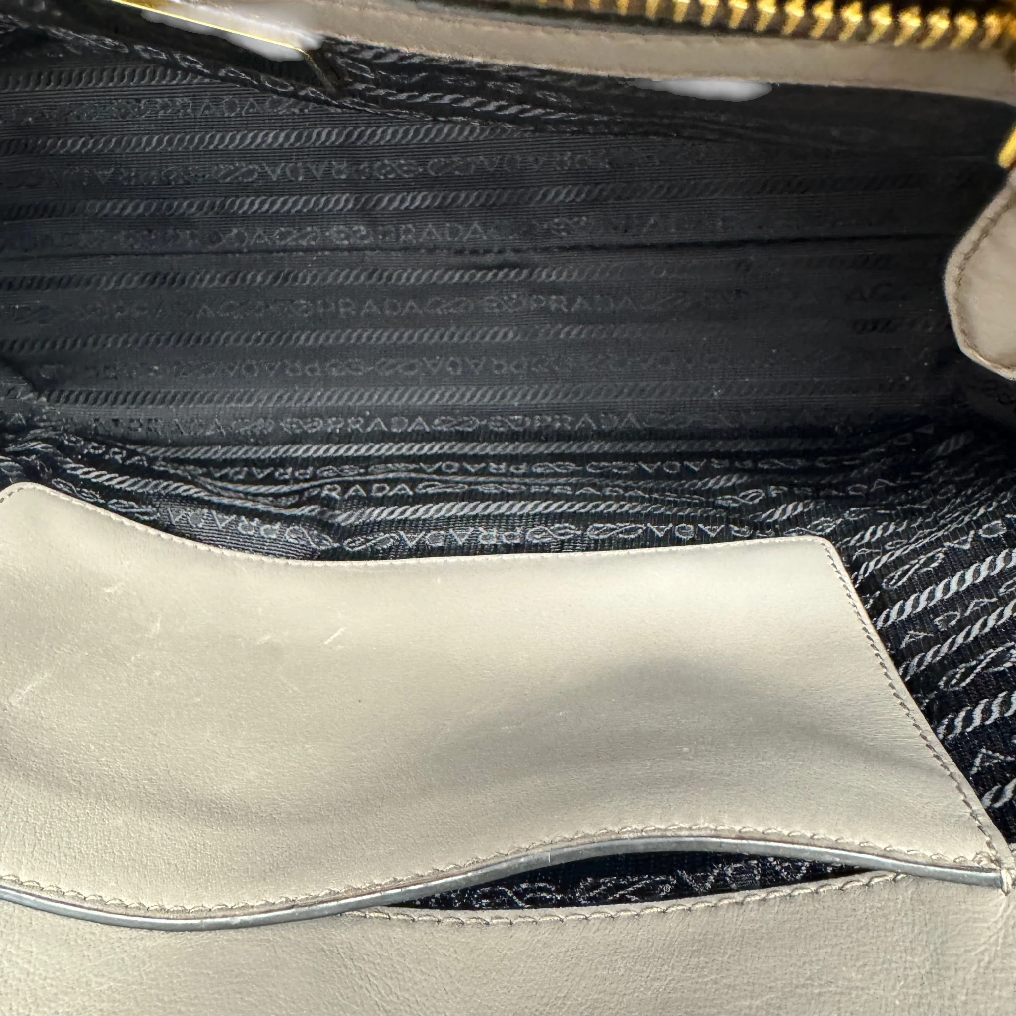 Women's Saffiano Bag Grey - Image 11