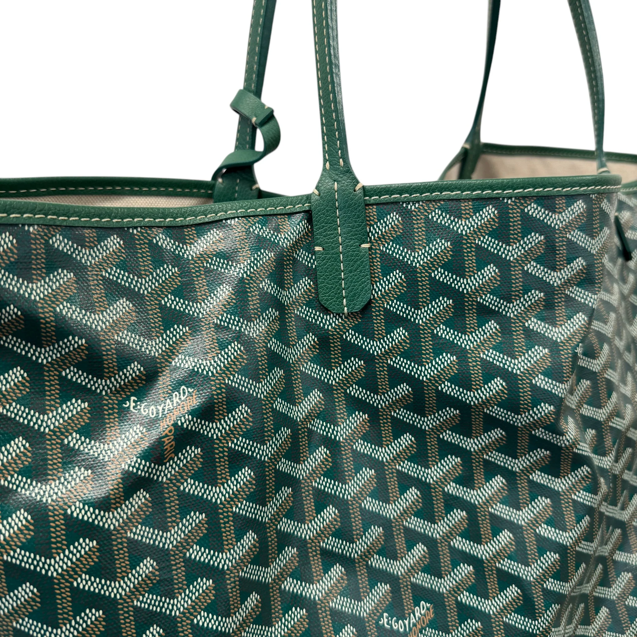 Women's Saint Louis Pm Tote Bag Green - Image 6