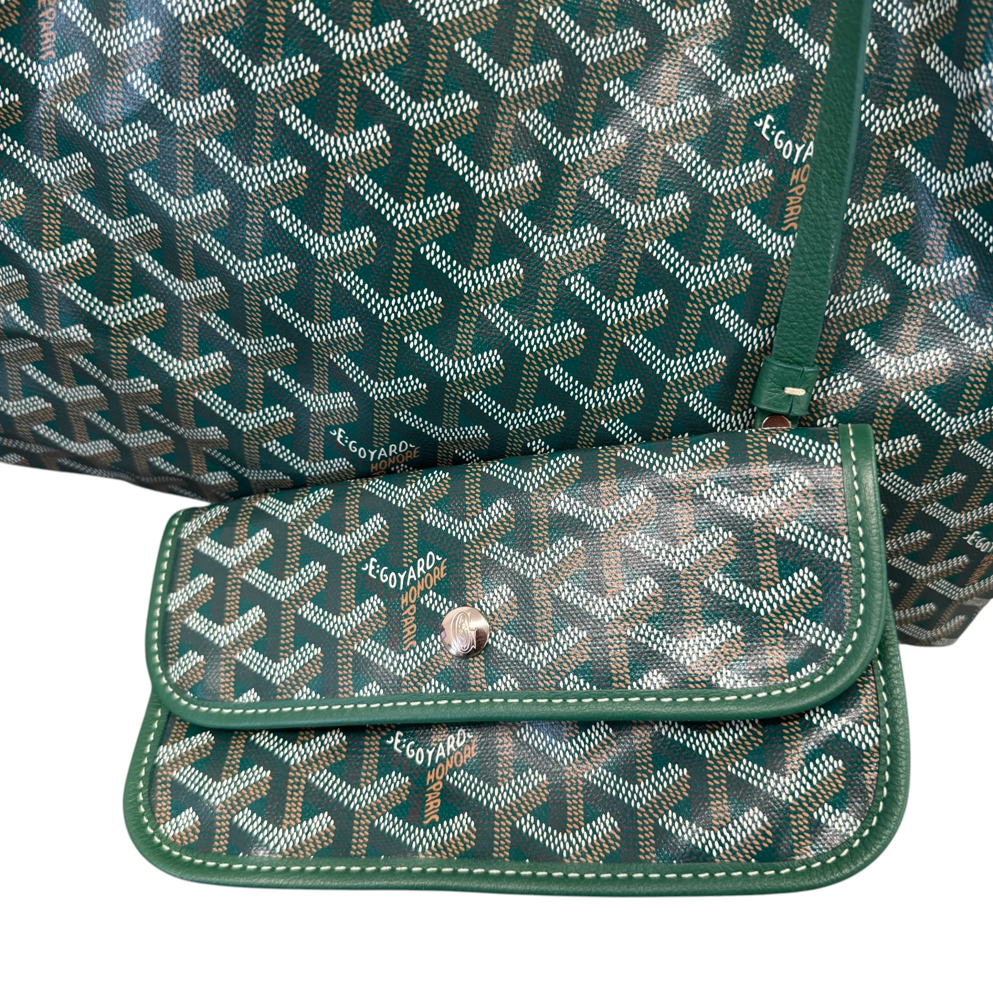 Women's Saint Louis Pm Tote Bag Green - Image 7
