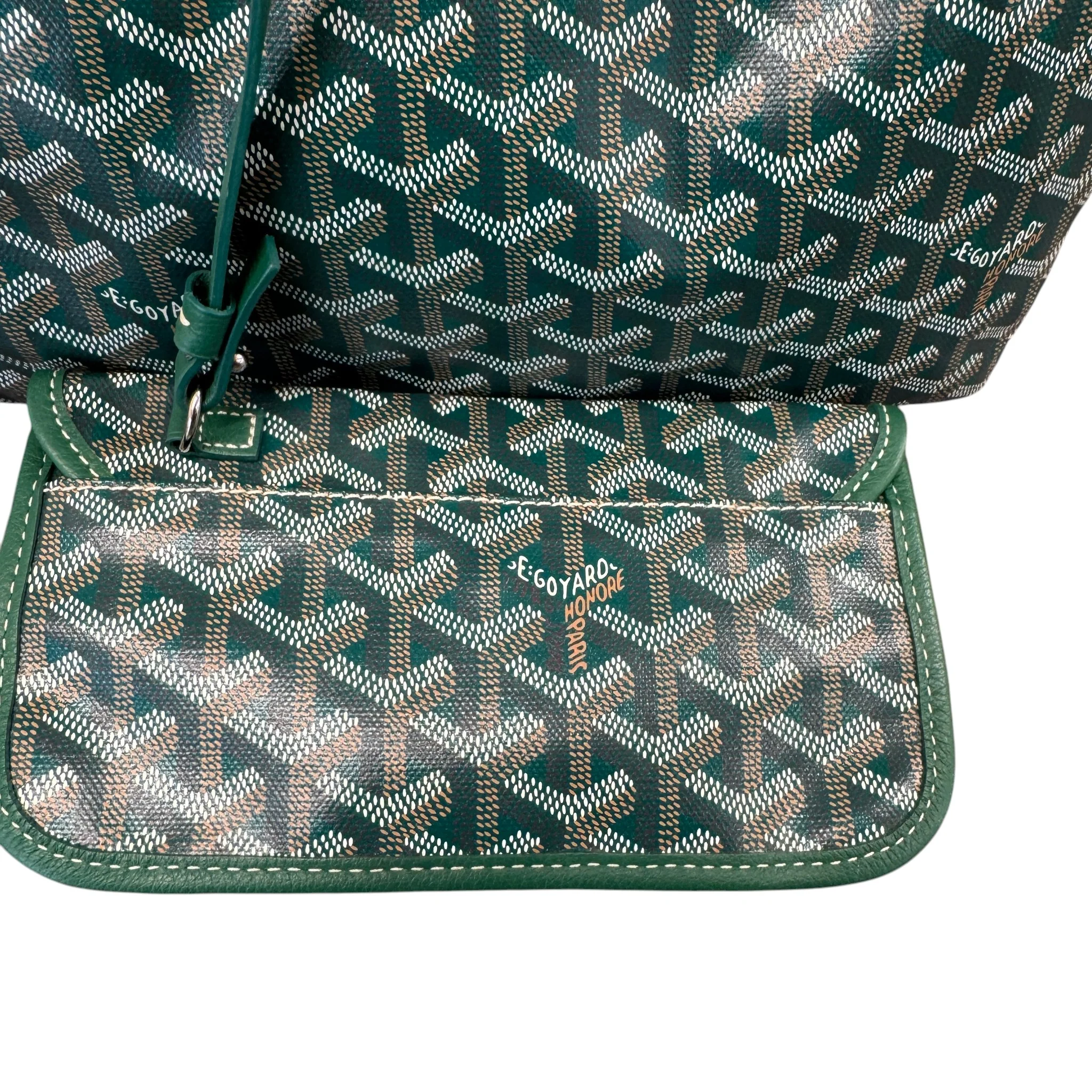 Women's Saint Louis Pm Tote Bag Green - Image 8