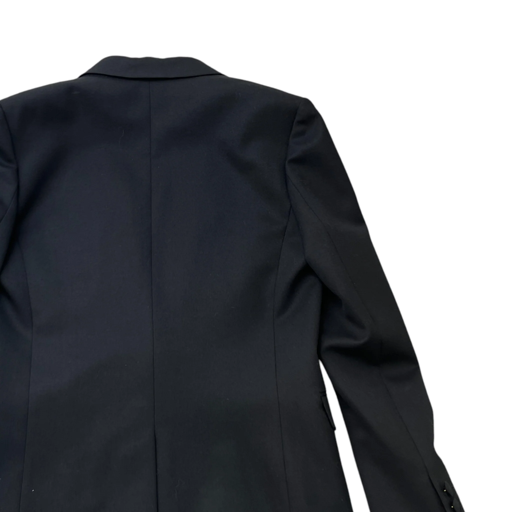 Women's Satin Lapel Double Breasted Jacket Black Size IT 38 / UK 6 - Image 4