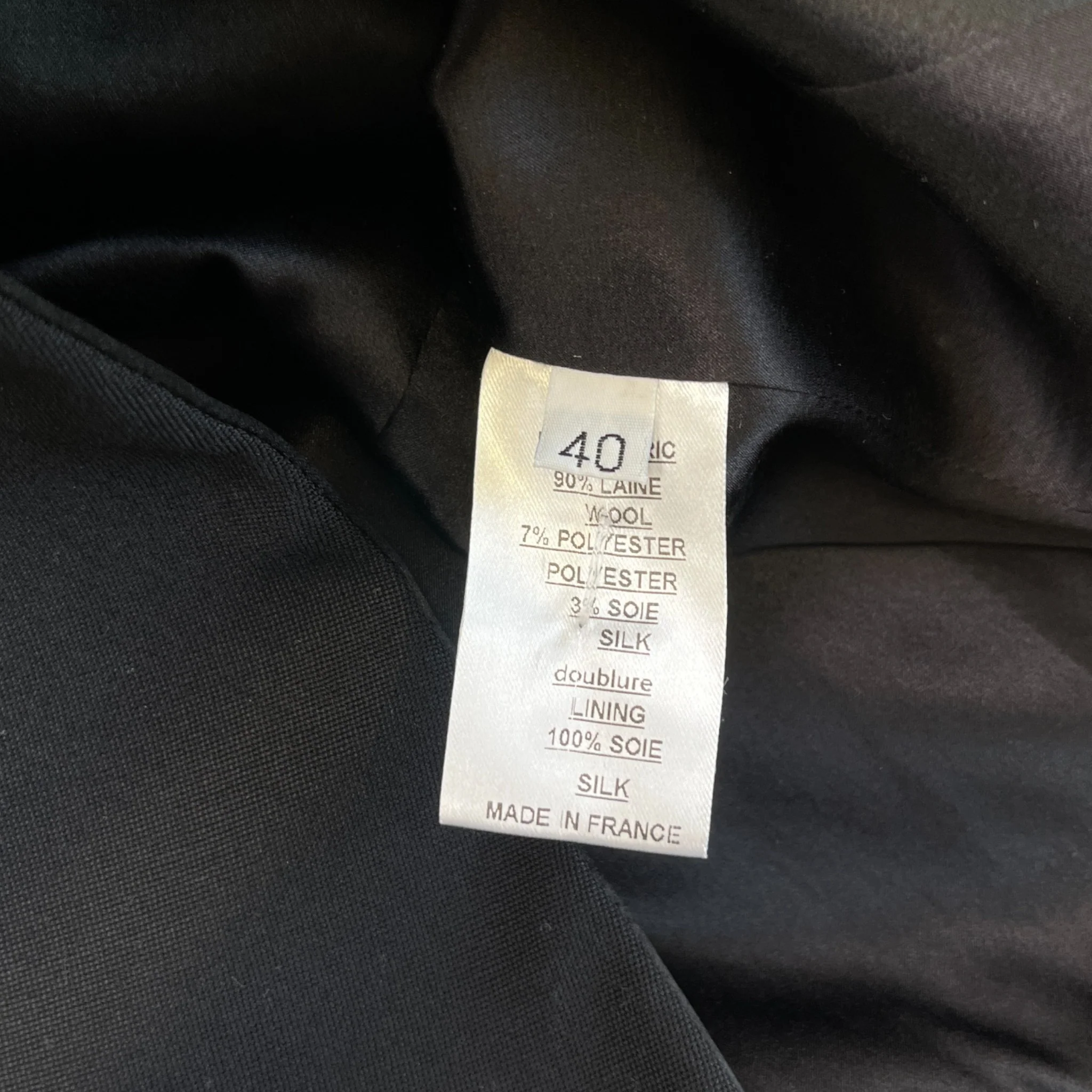 Women's Satin Lapel Double Breasted Jacket Black Size IT 38 / UK 6 - Image 6