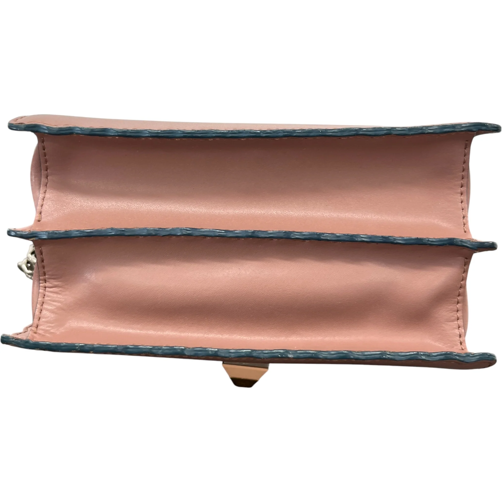 Women's Scalloped Studded Small Kan-I Bag Nude - Image 10