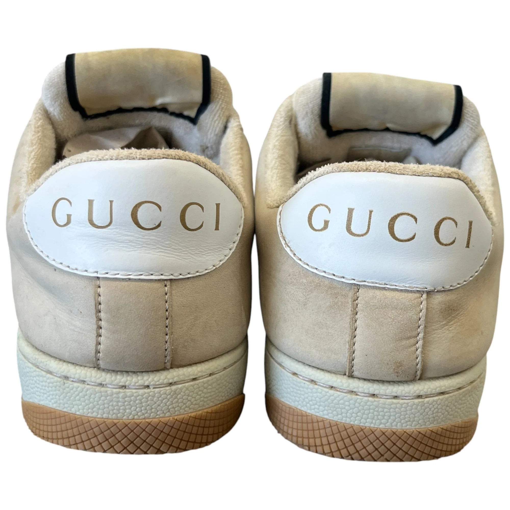 Women's Screener Distressed Low Trainers Beige Size EU 36.5 / UK 3.5 - Image 7