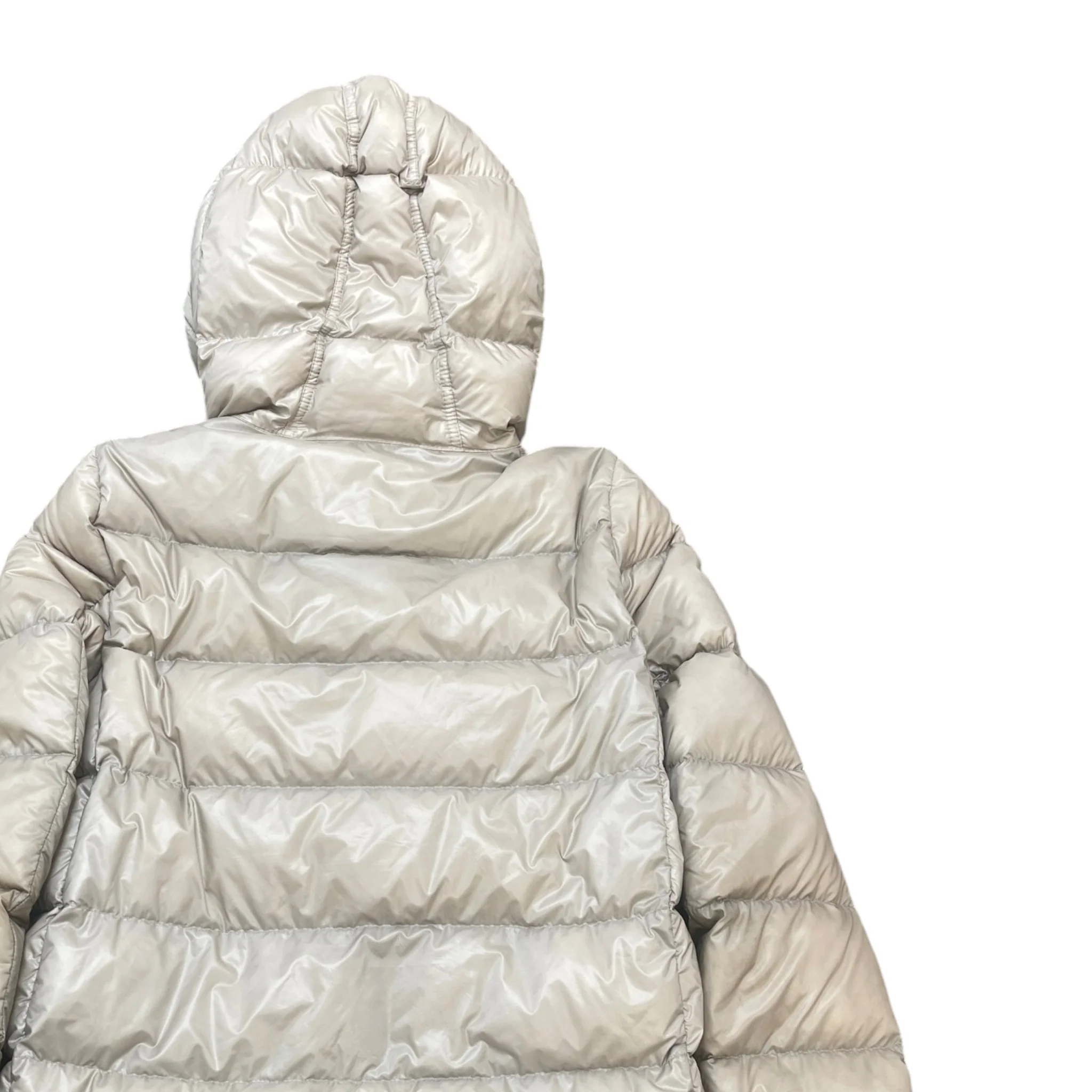 Women's Serinde Down Jacket Beige Size 1 / UK 10 - Image 4