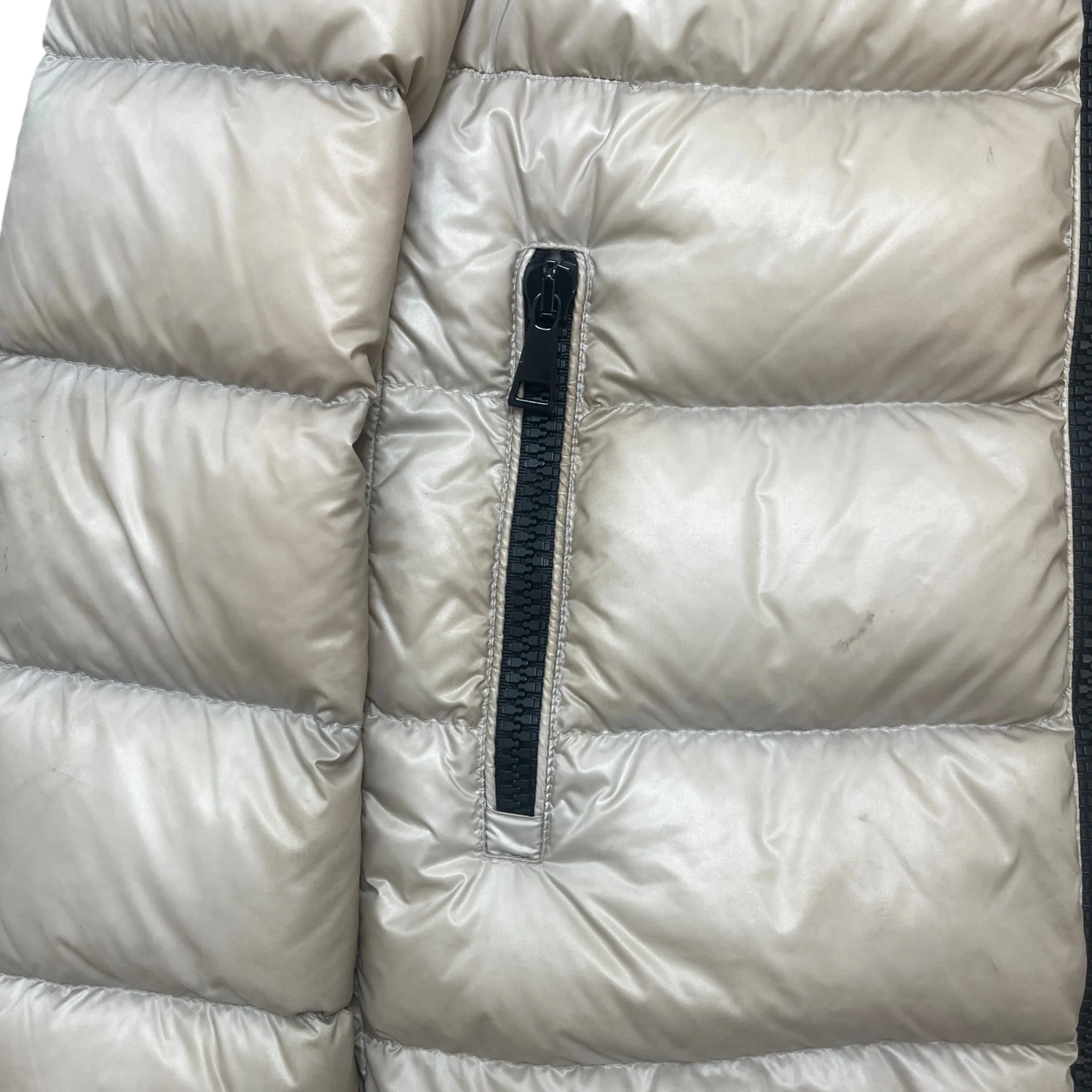 Women's Serinde Down Jacket Beige Size 1 / UK 10 - Image 8