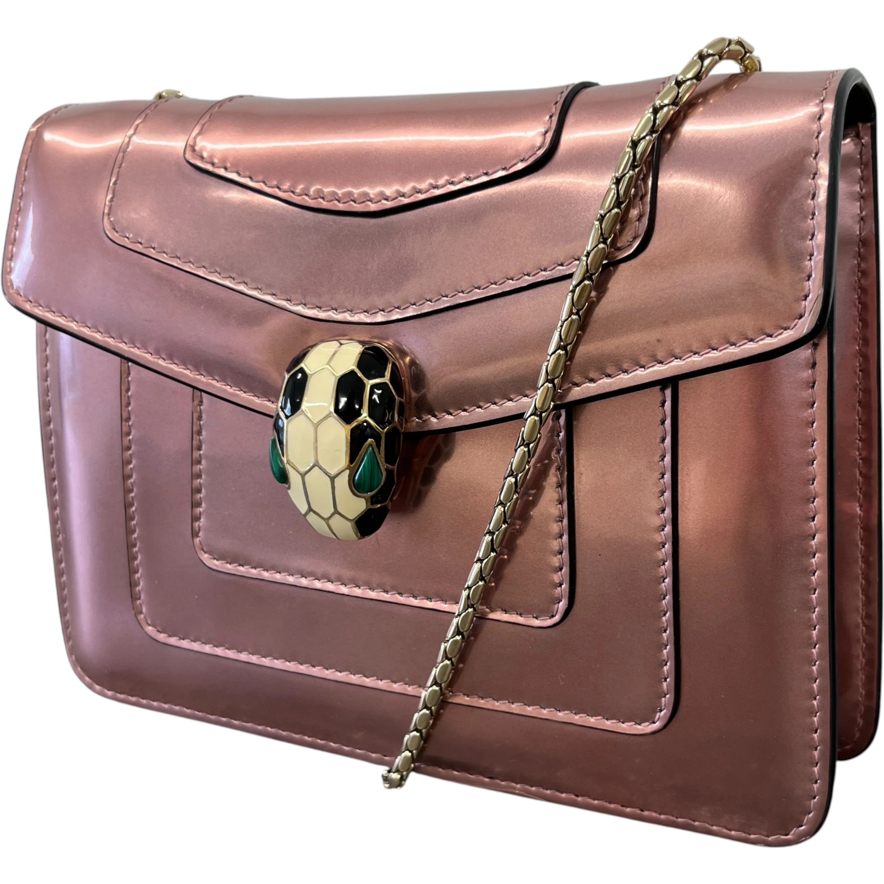 Women's Serpenti Forever Crossbody Bag Pink - Image 5