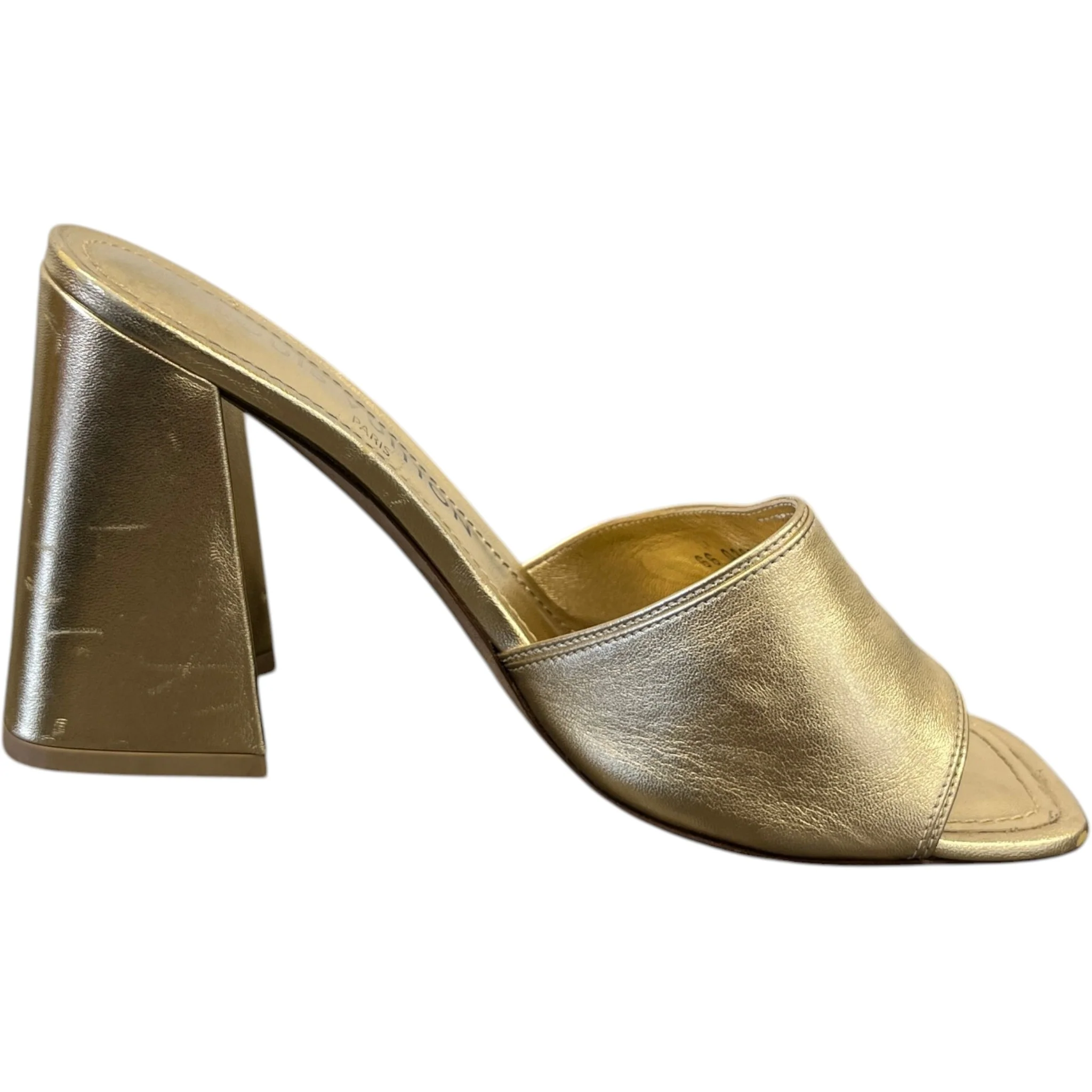 Women's Shake Crystal Lv Heels Gold Size EU 37 / UK 4 - Image 4