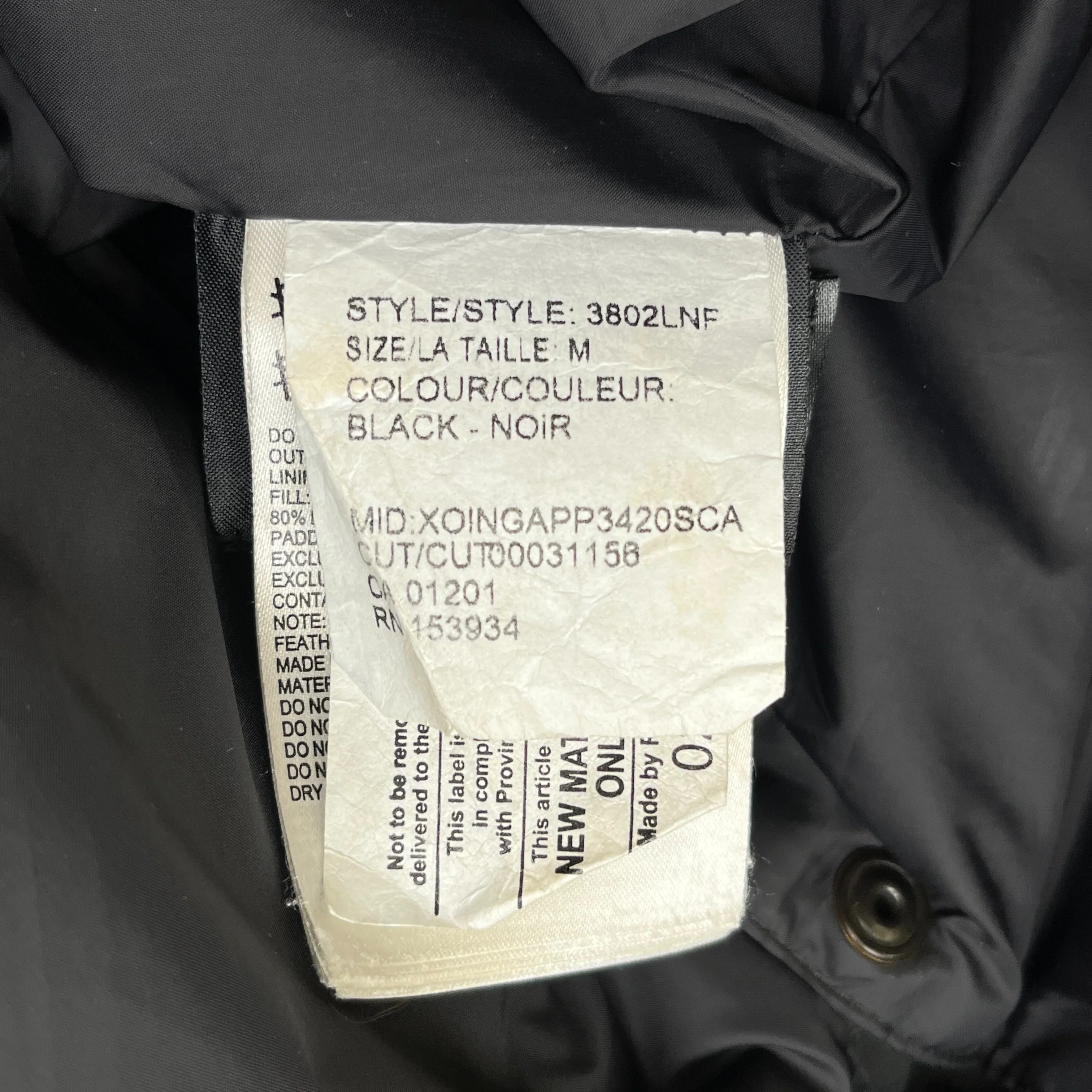 Women's Shelburne Down Jacket Black Size M - Image 6