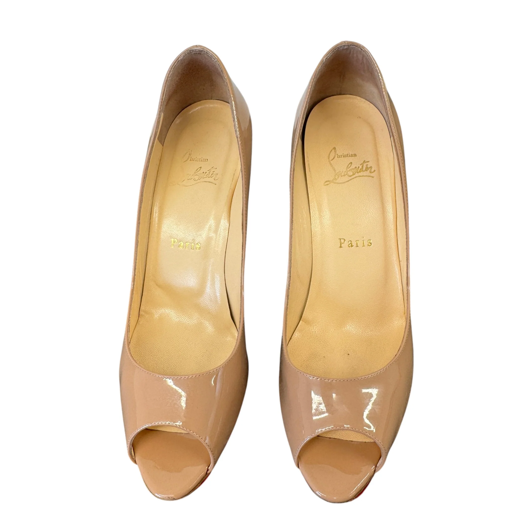 Women's Simple Pumps Heels Beige Size EU 38.5 / UK 5.5 - Image 6