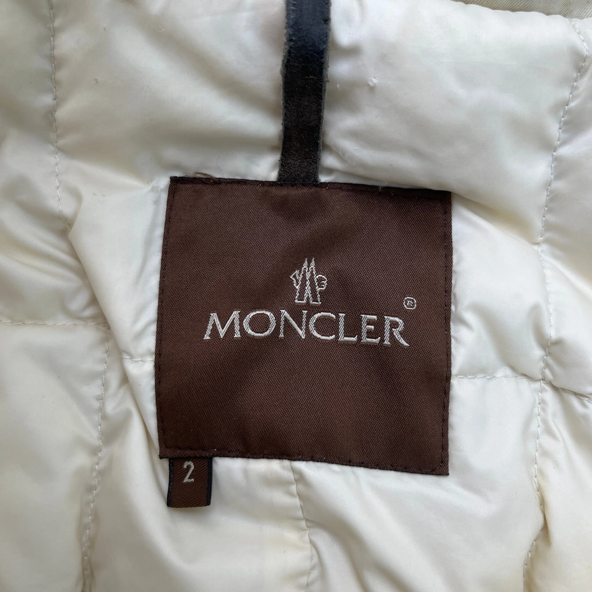 Women's Ski Down Jacket Beige Size 2 / UK 12 - Image 7