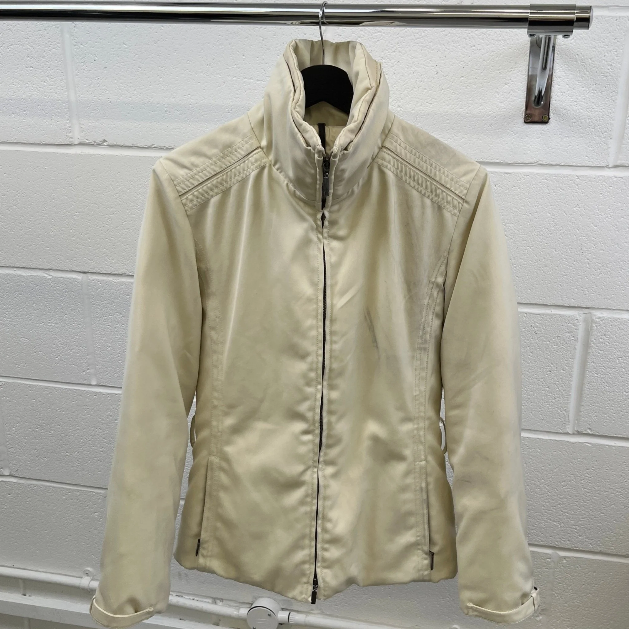 Women's Ski Down Jacket Beige Size 2 / UK 12 - Image 8