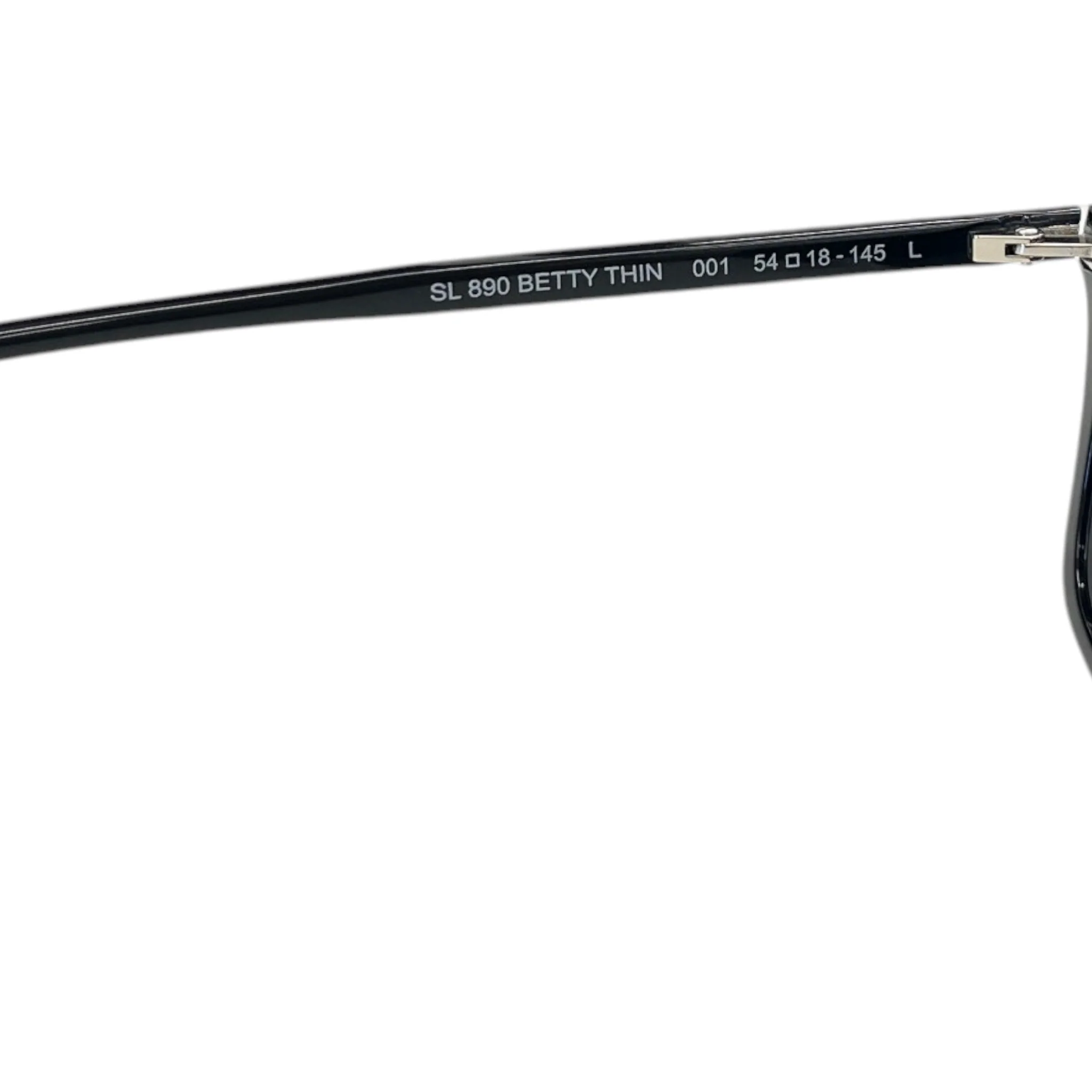 Women's Sl890 Betty Thin Sunglasses Black - Image 8