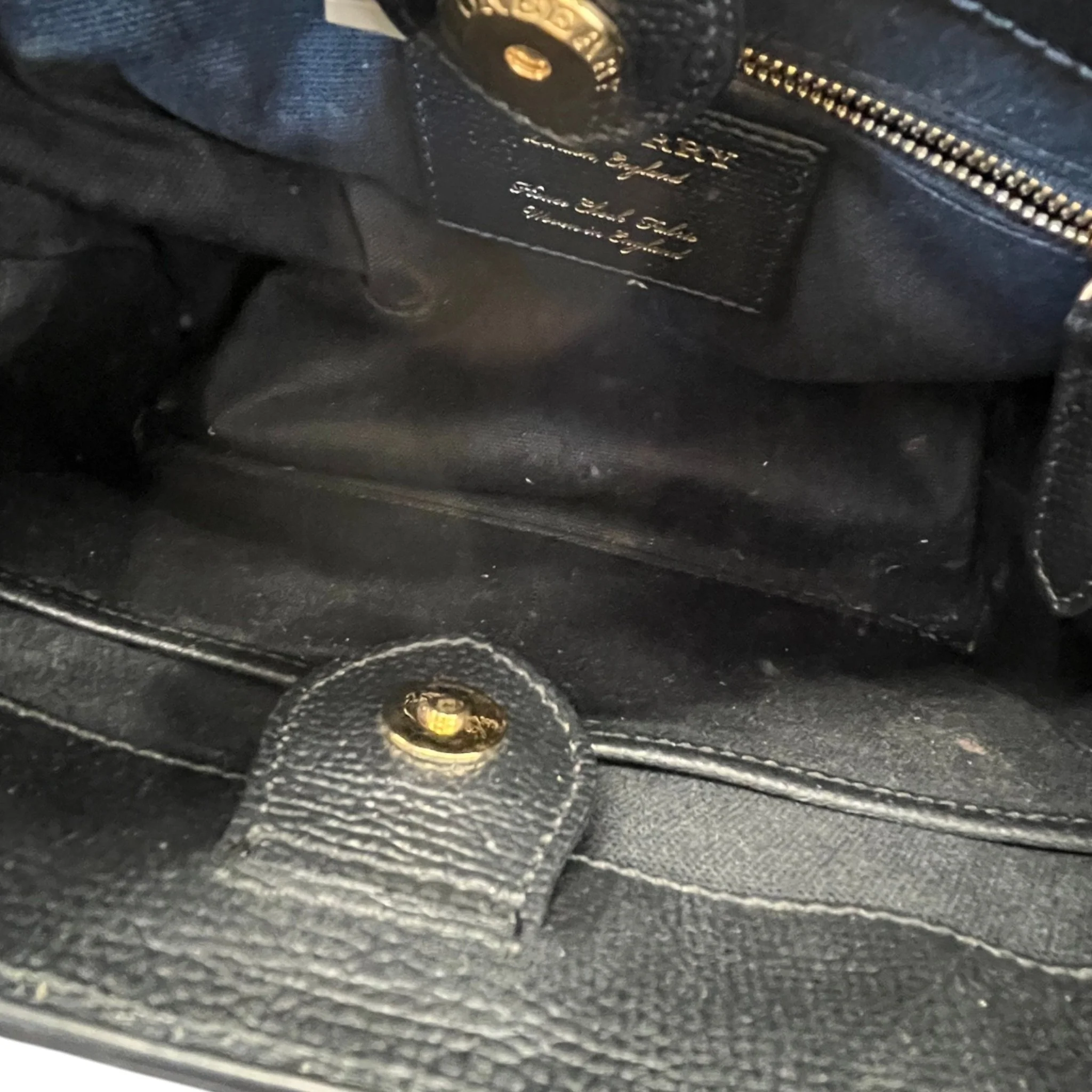 Women's Small Banner Bag Black - Image 11