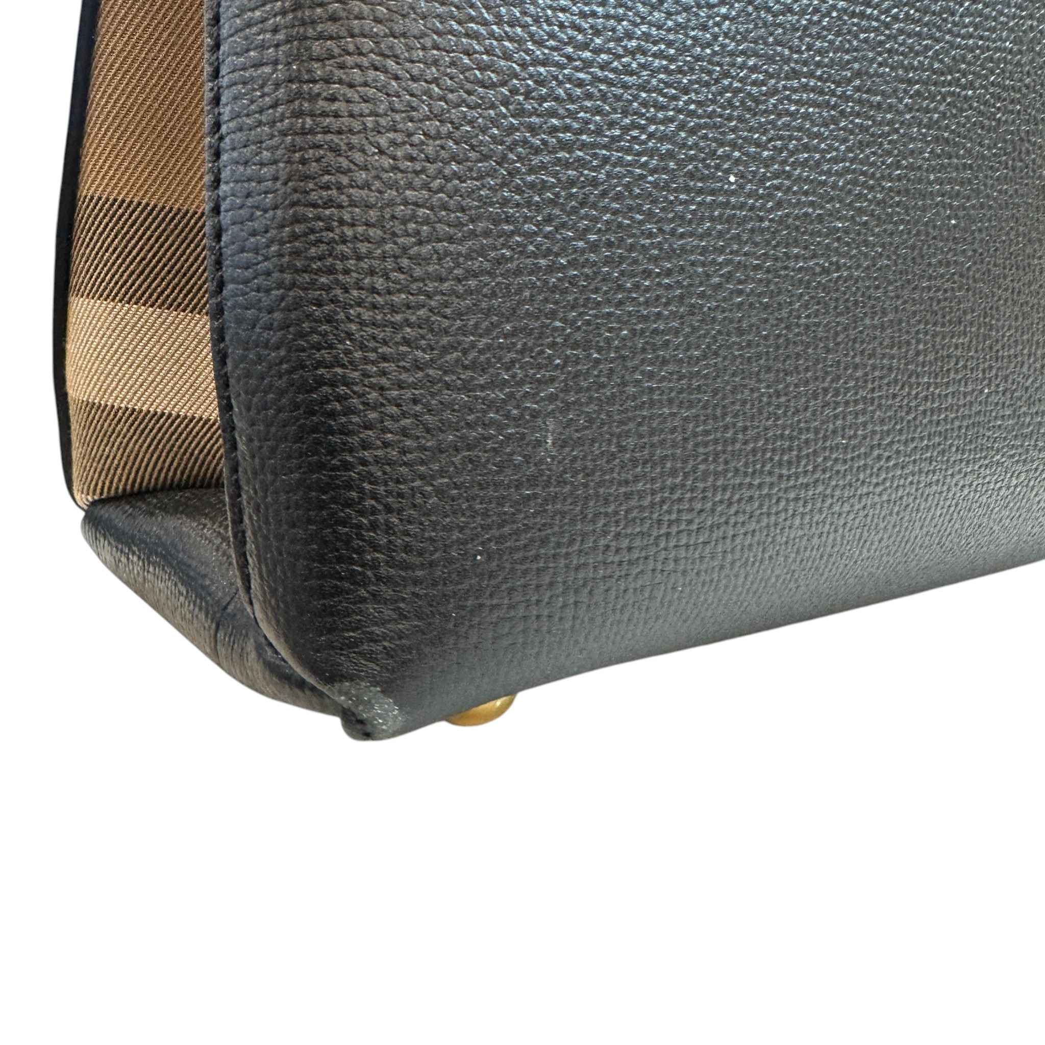 Women's Small Banner Bag Black - Image 15