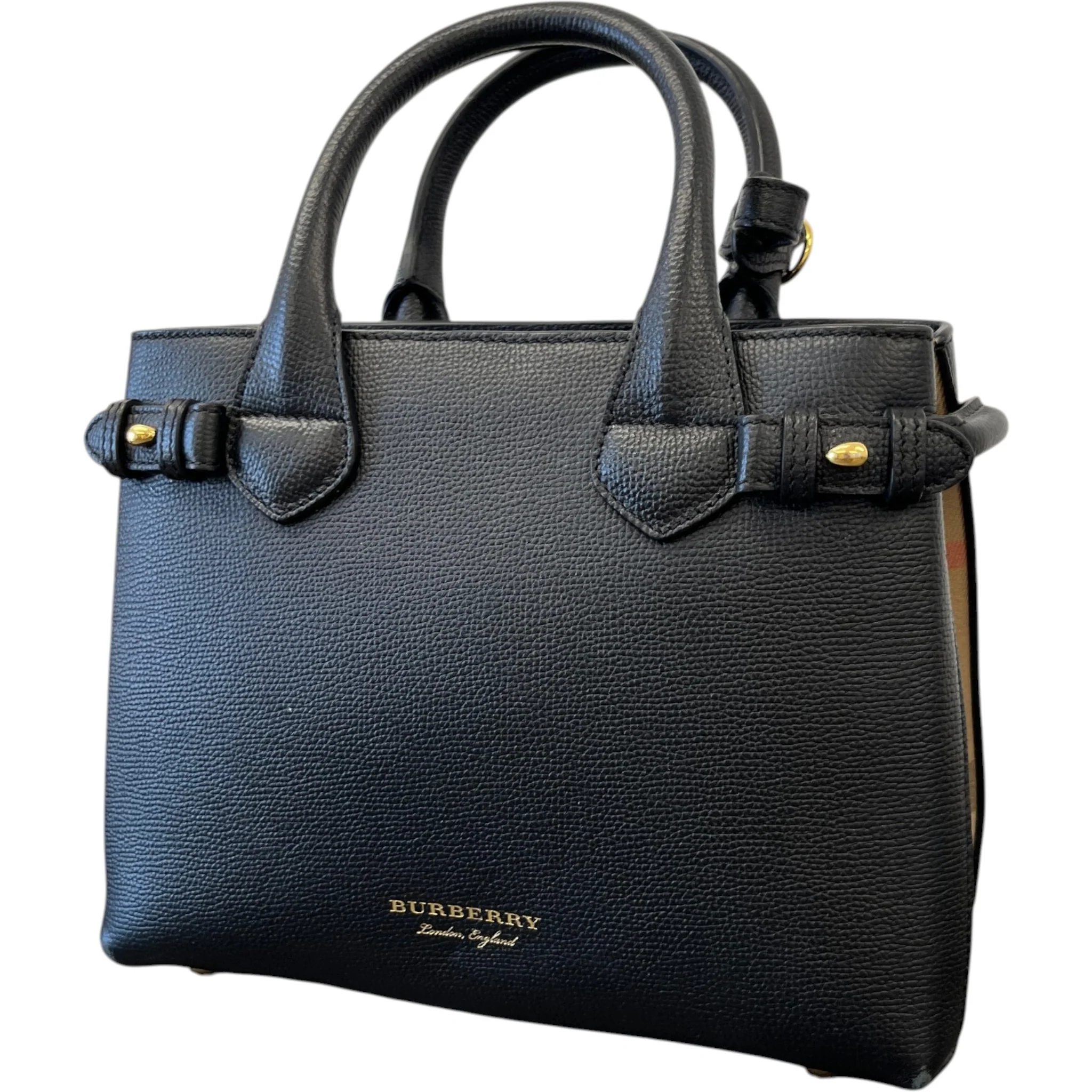Women's Small Banner Bag Black - Image 4