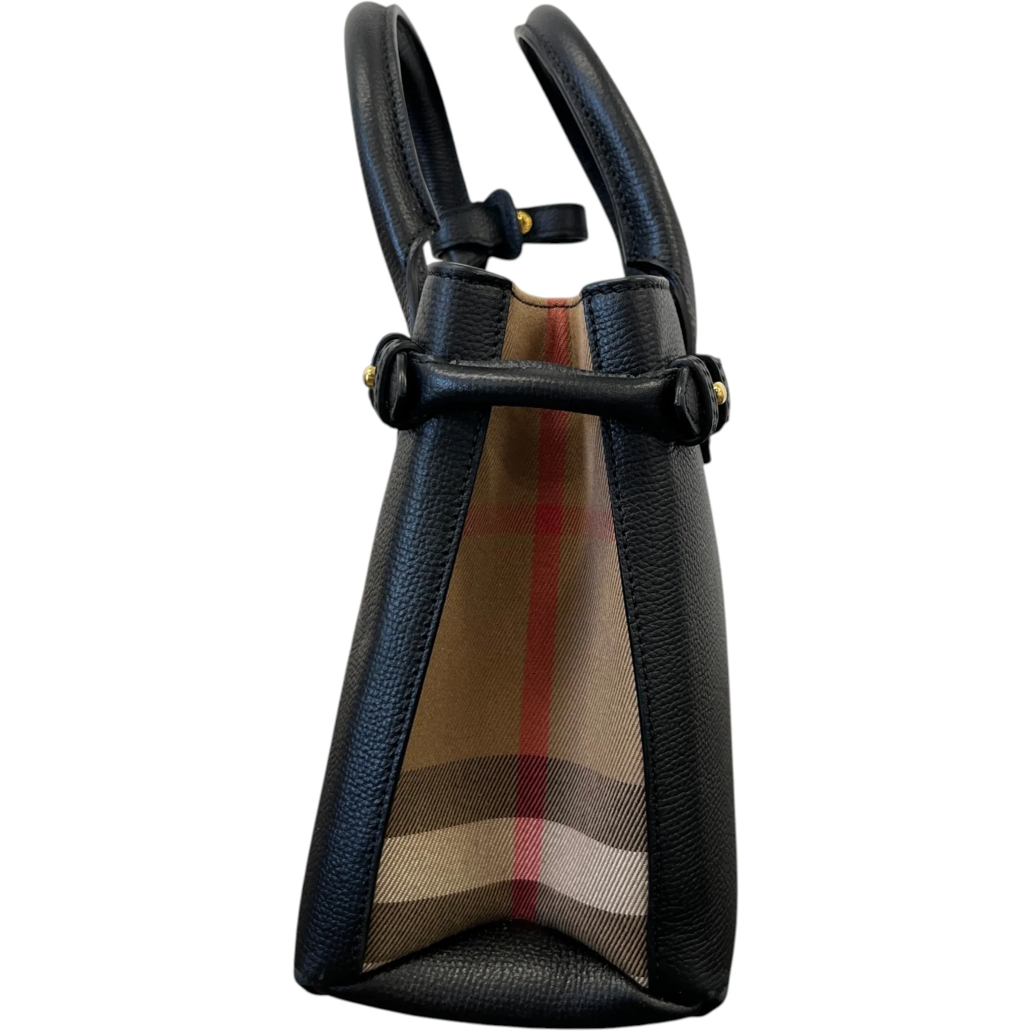 Women's Small Banner Bag Black - Image 6