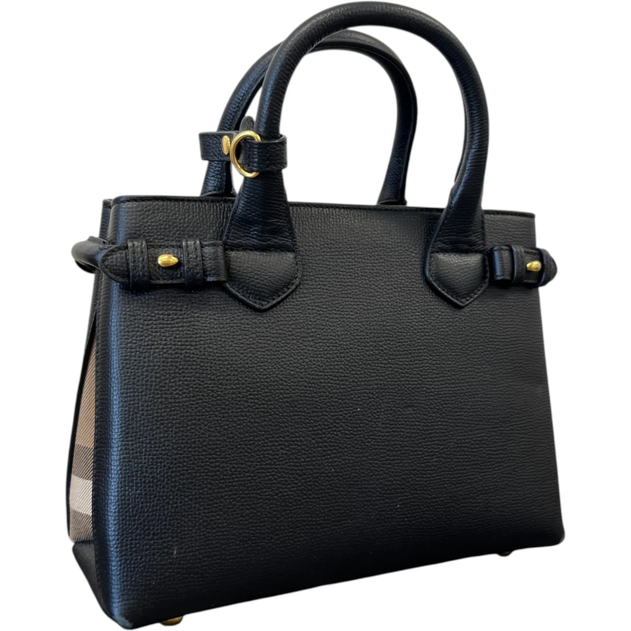 Women's Small Banner Bag Black - Image 8