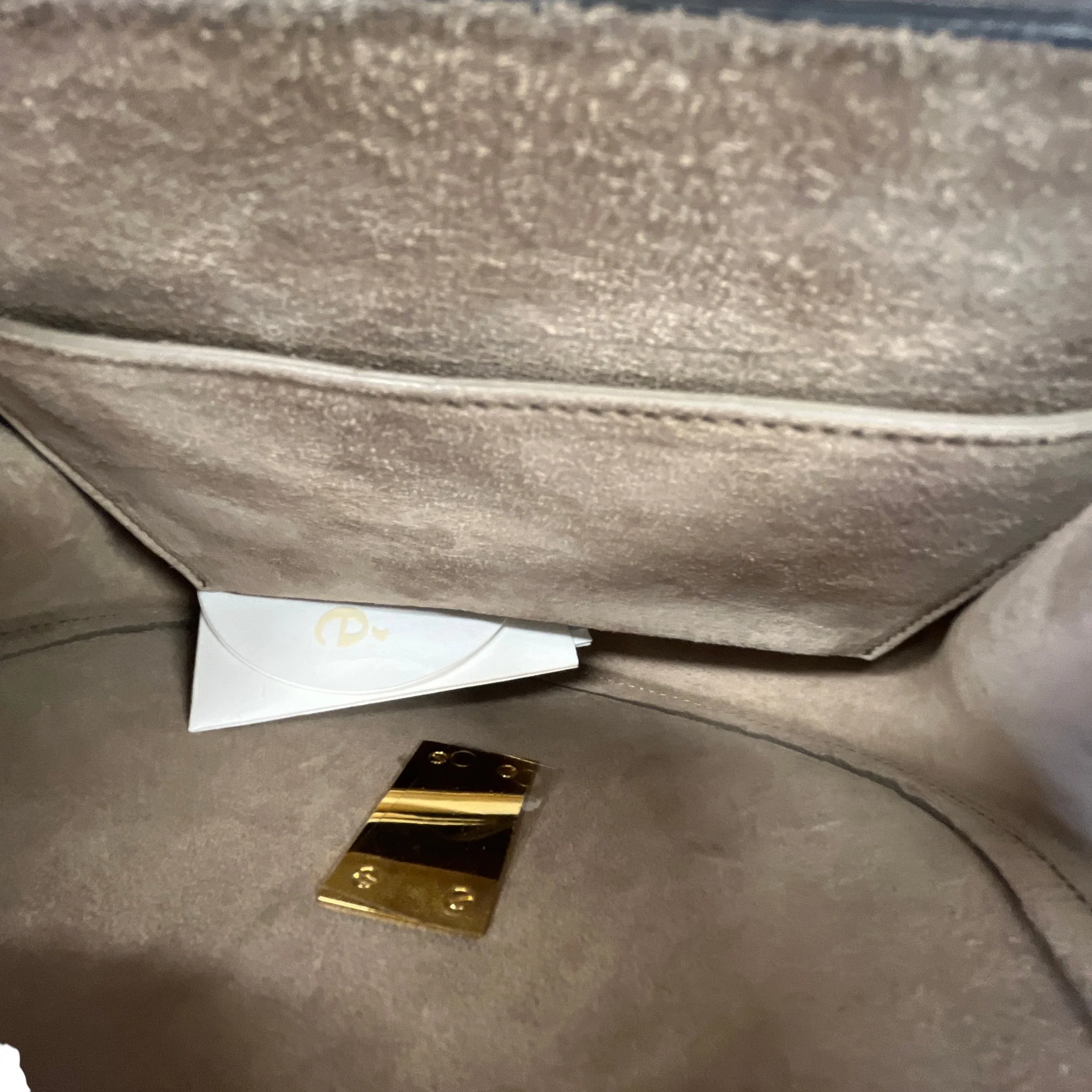 Women's Small Drew Bag Beige - Image 11