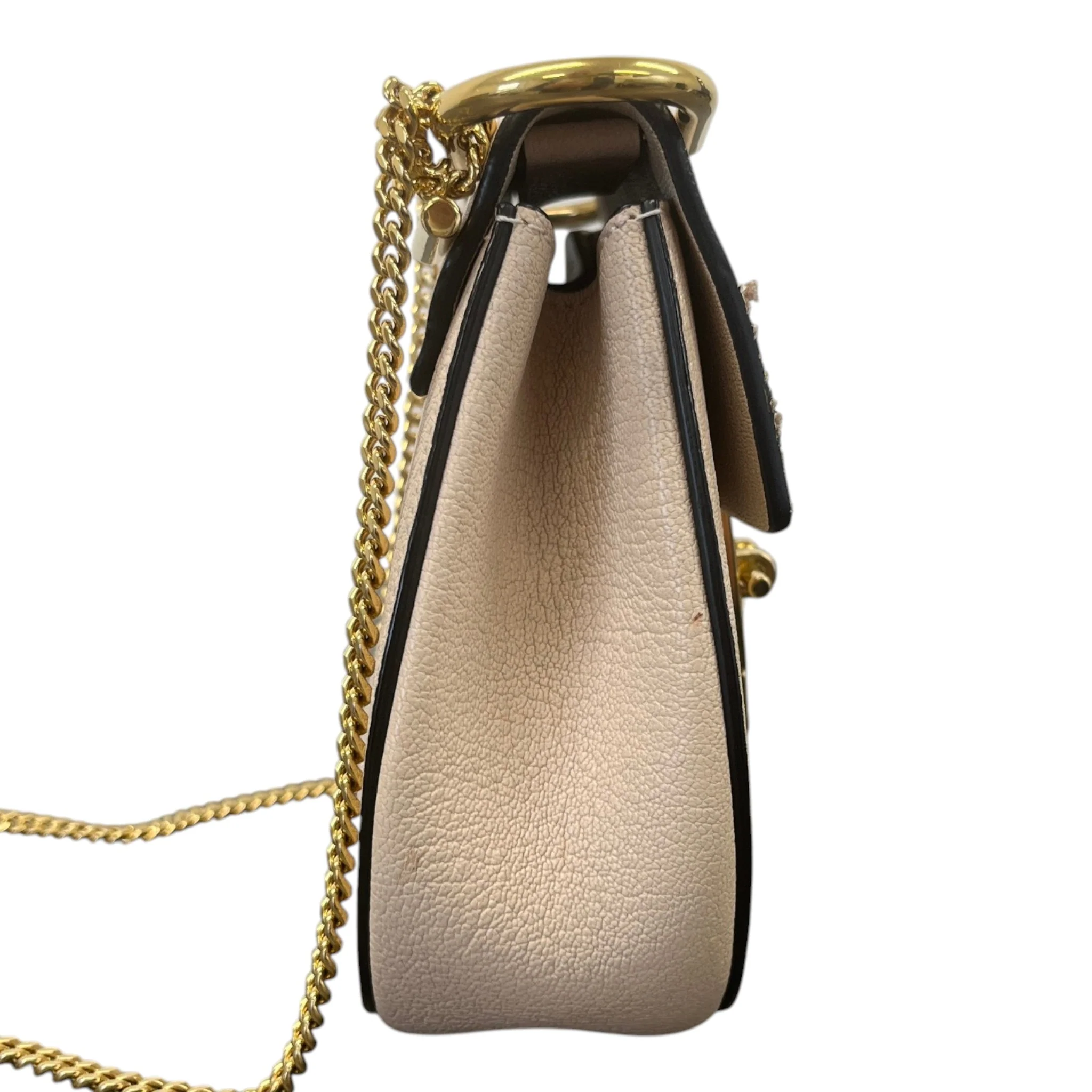 Women's Small Drew Bag Beige - Image 6