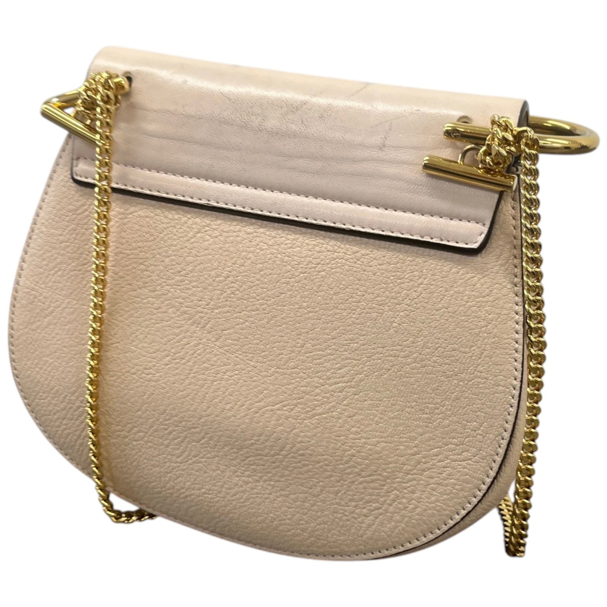 Women's Small Drew Bag Beige - Image 9