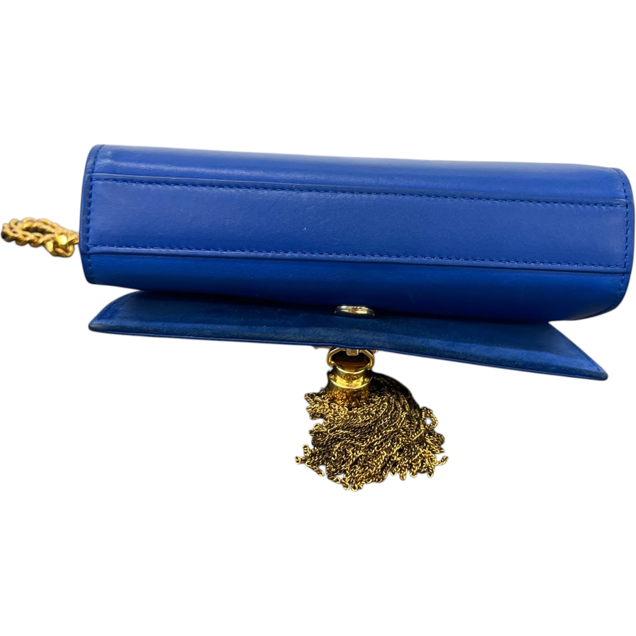 Women's Small Kate Tassel Bag Blue - Image 10