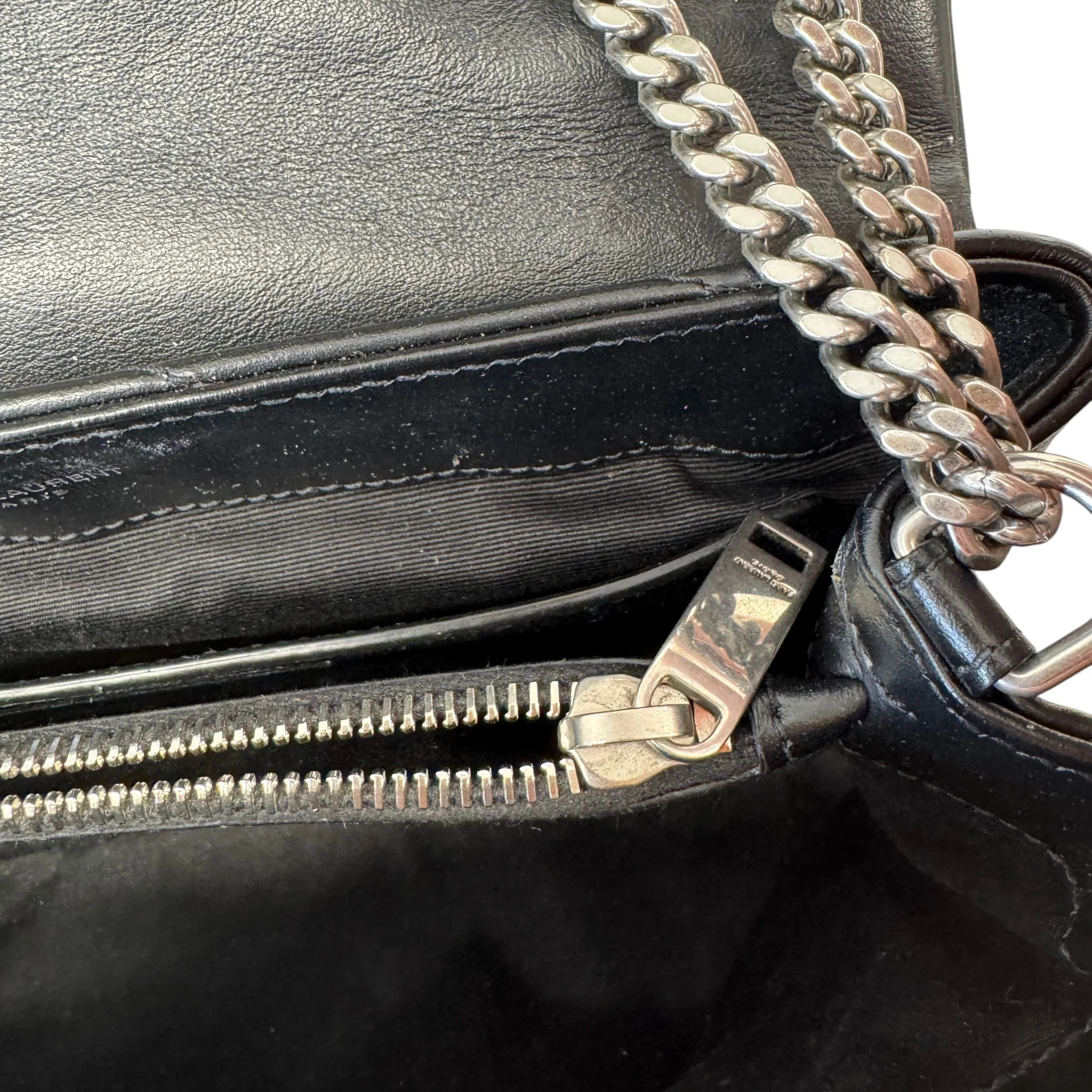 Women's Small Loulou Bag Black - Image 11