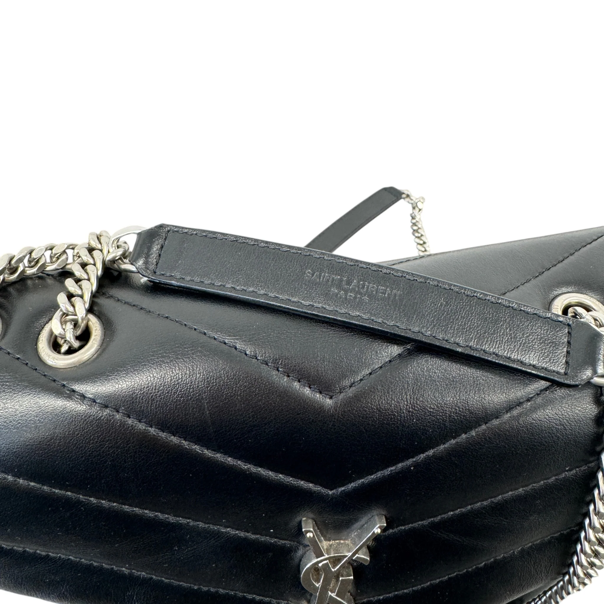 Women's Small Loulou Bag Black - Image 12