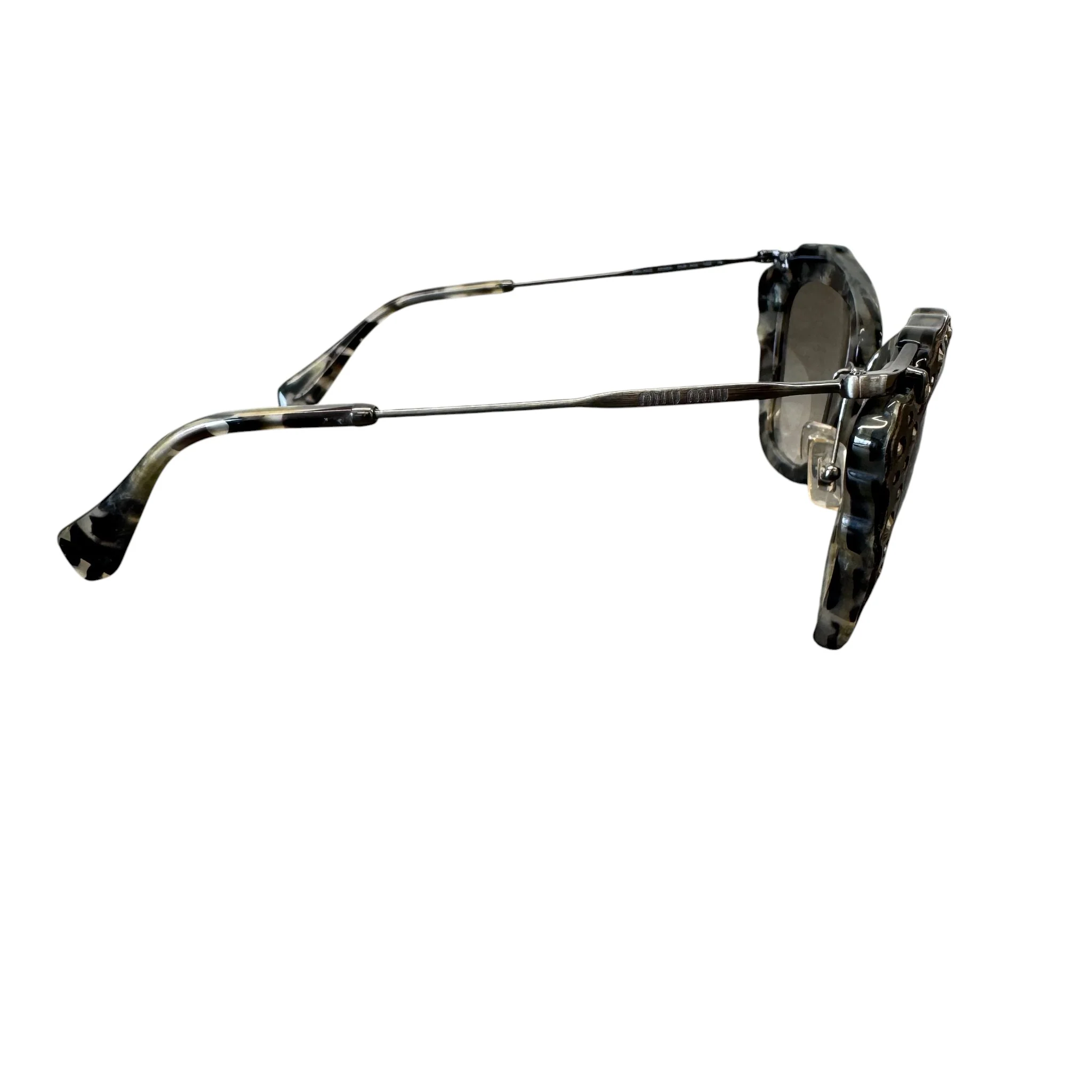 Women's Smu 04Q Embellished Sunglasses Grey - Image 4