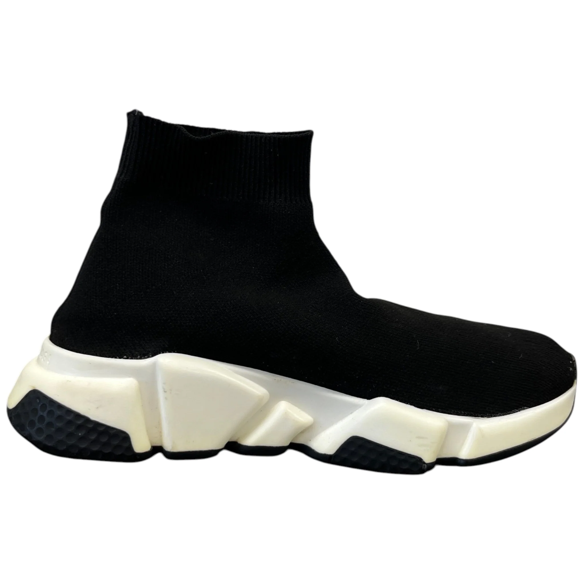 Women's Sock Runners High Trainers Black Size EU 36 / UK 3 - Image 4