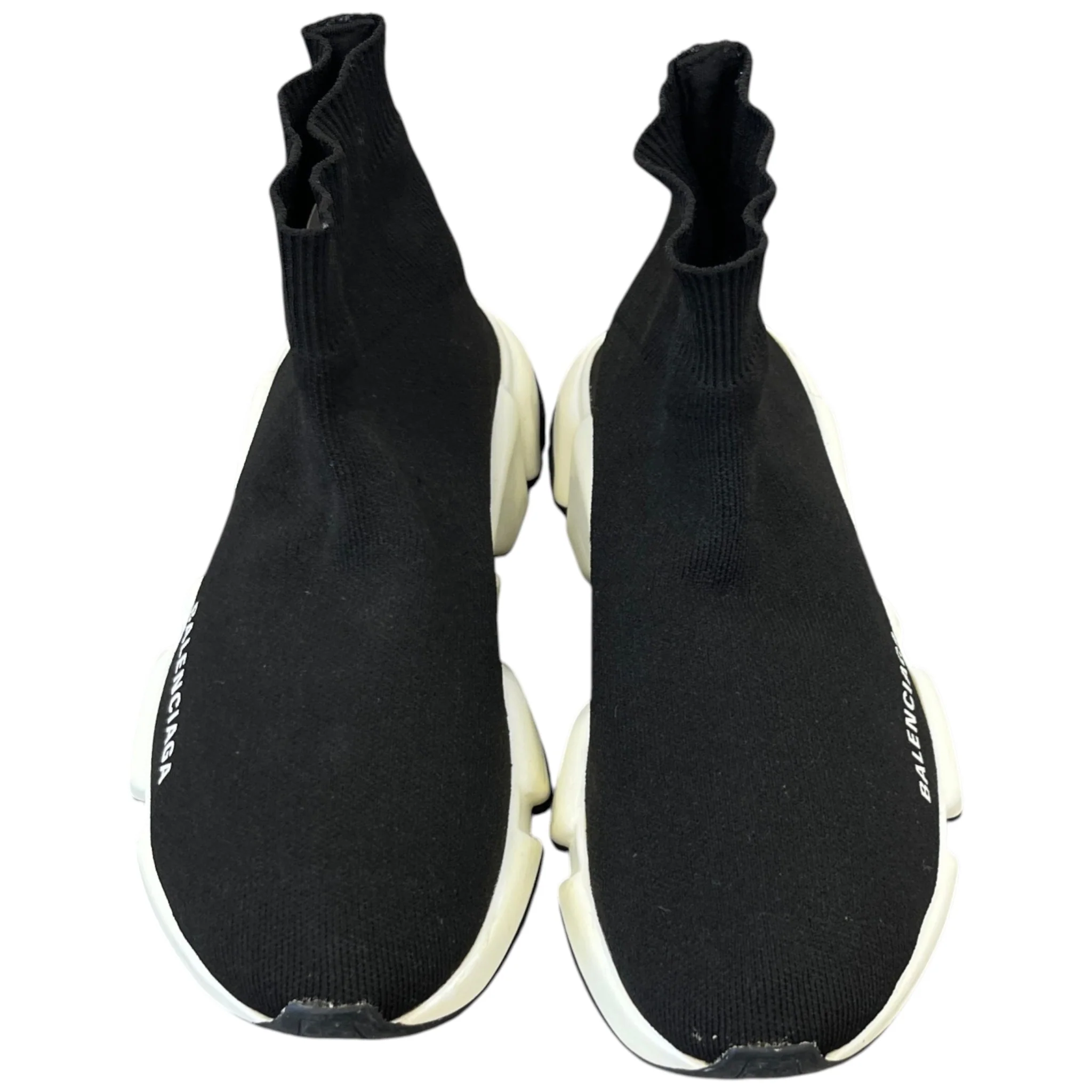 Women's Sock Runners High Trainers Black Size EU 36 / UK 3 - Image 6