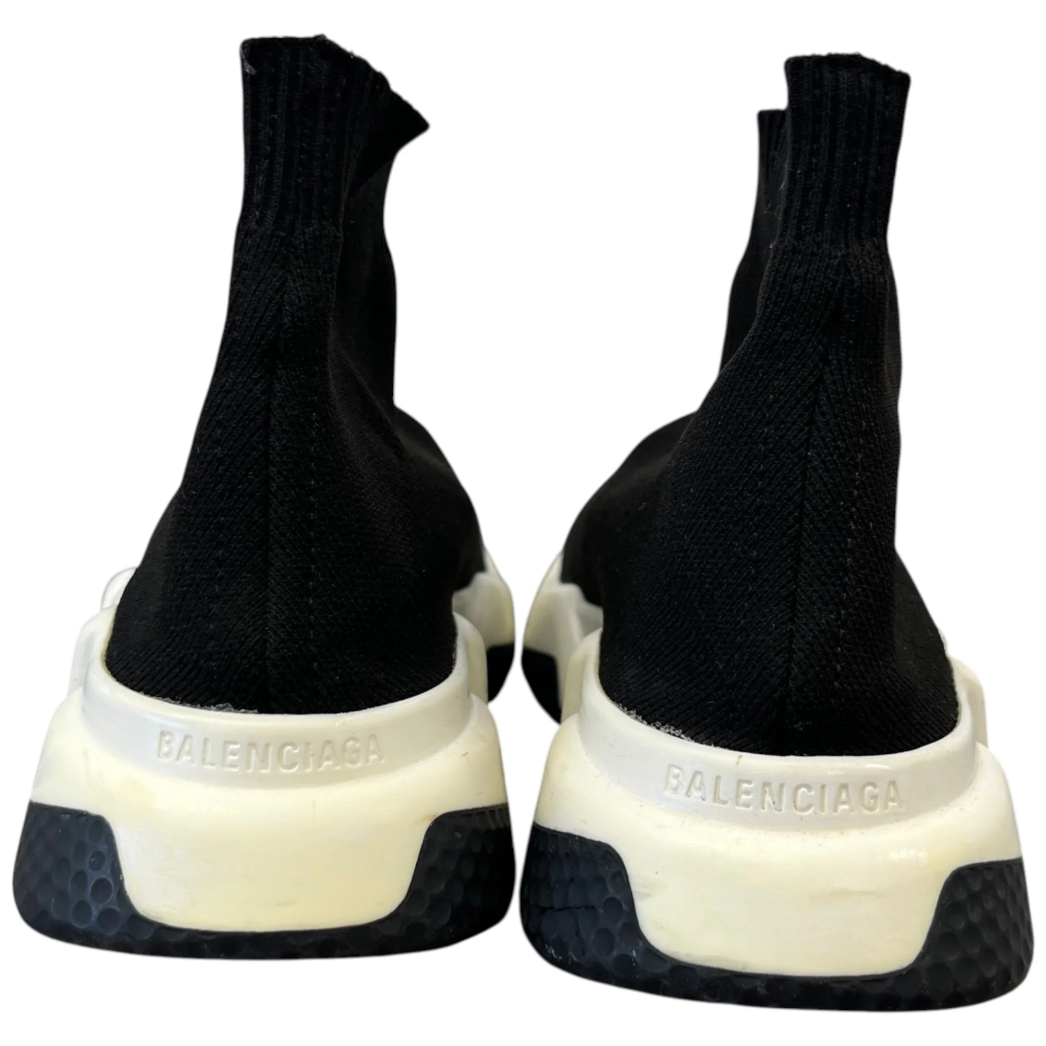 Women's Sock Runners High Trainers Black Size EU 36 / UK 3 - Image 7