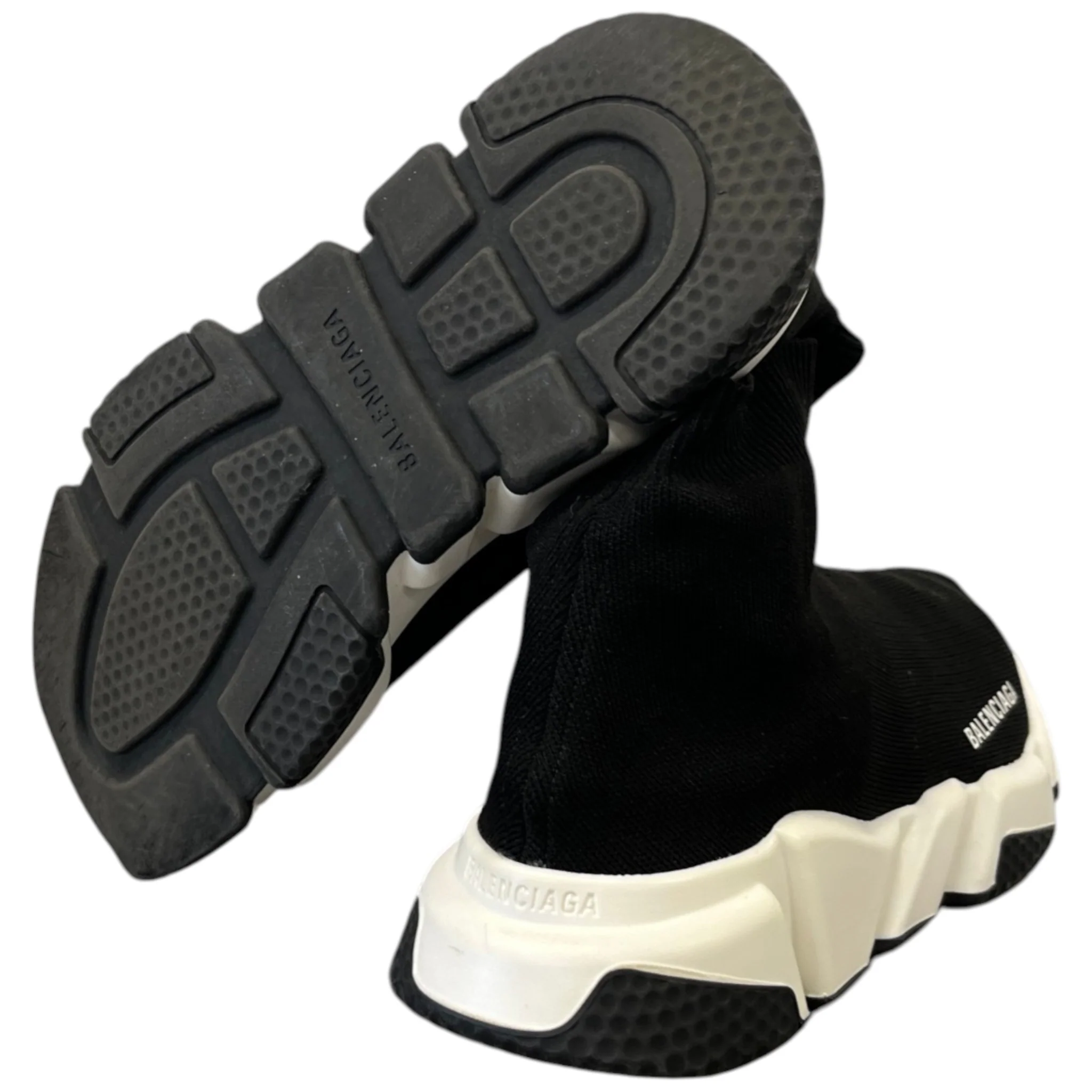 Women's Sock Runners High Trainers Black Size EU 38 / UK 5 - Image 11