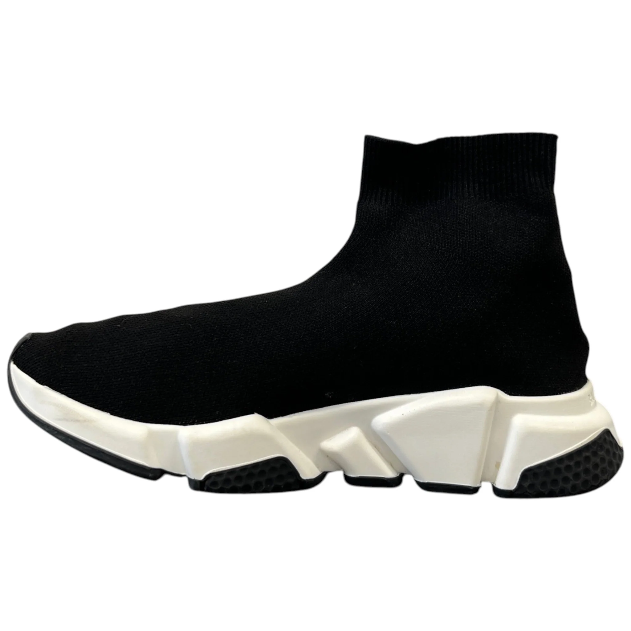Women's Sock Runners High Trainers Black Size EU 38 / UK 5 - Image 2