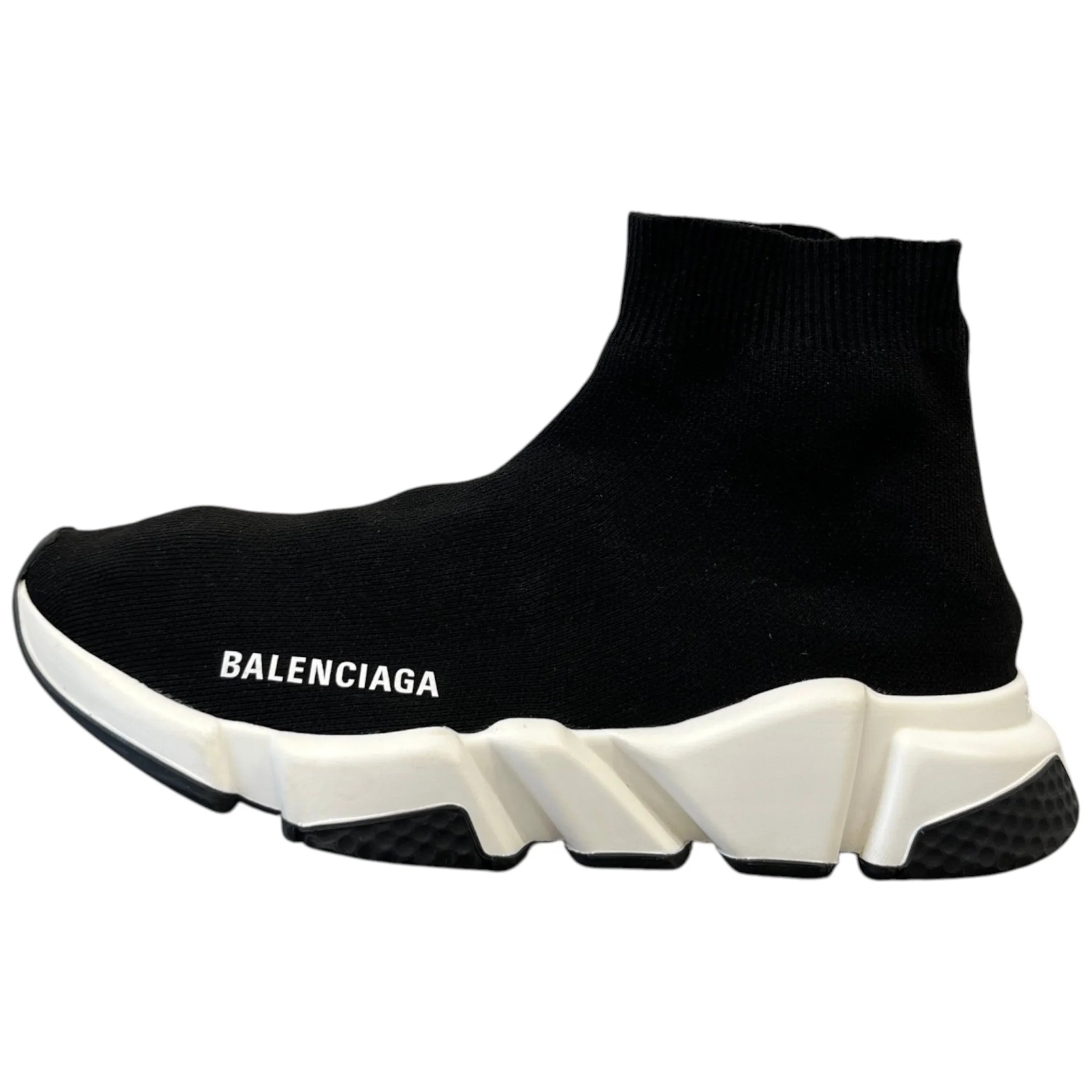 Women's Sock Runners High Trainers Black Size EU 38 / UK 5 - Image 5