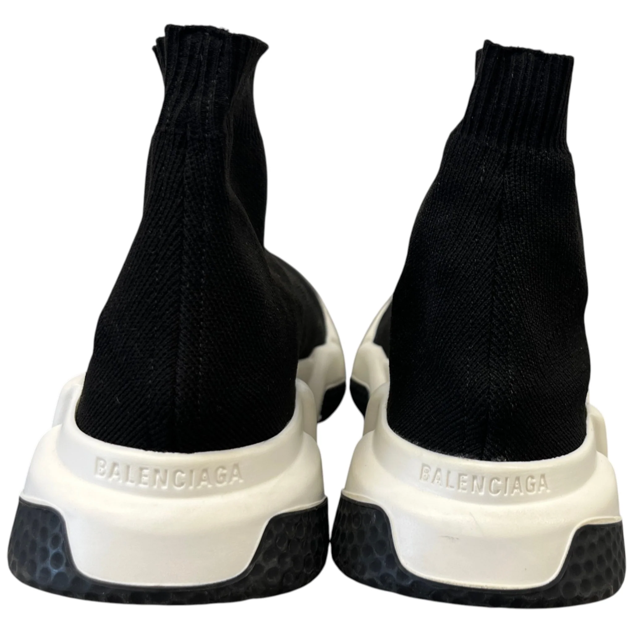 Women's Sock Runners High Trainers Black Size EU 38 / UK 5 - Image 7