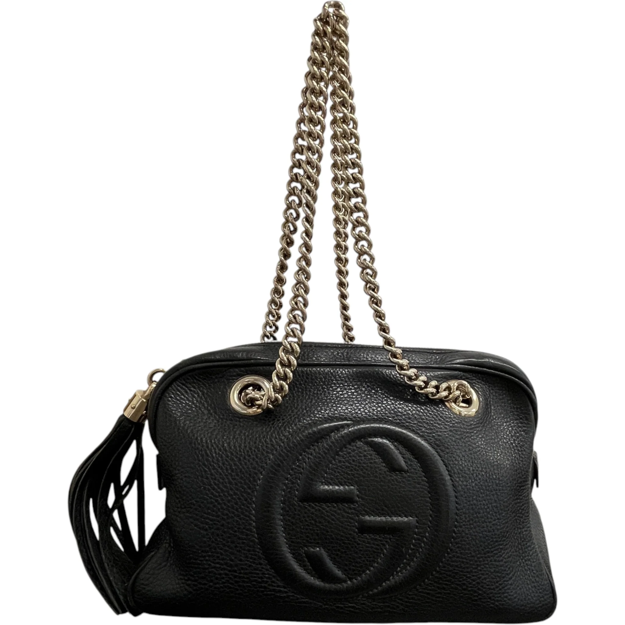 Women's Soho Chain Shoulder Bag Black