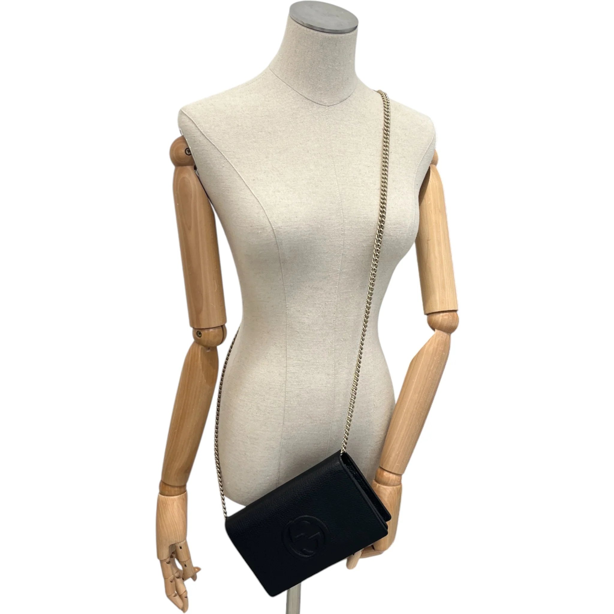 Women's Soho Wallet On Chain Bag Black - Image 2